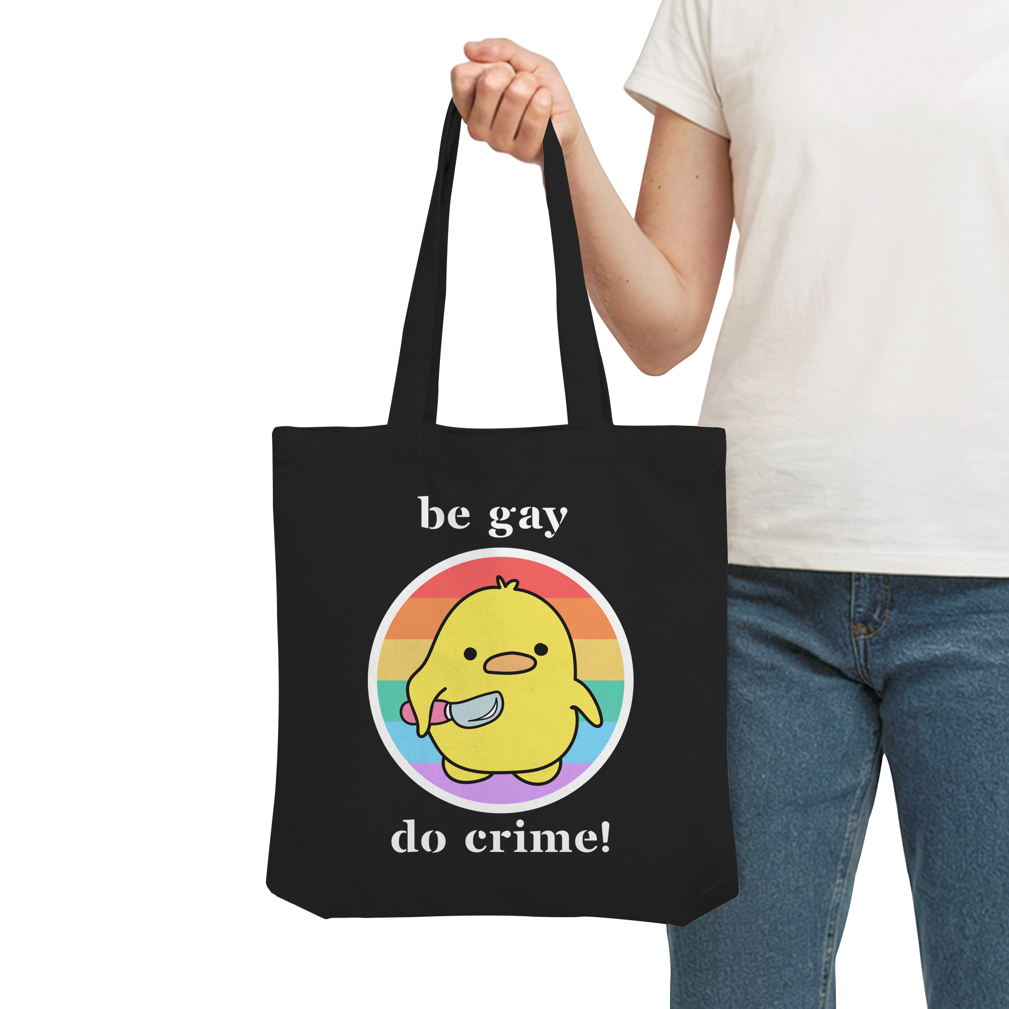 Be Gay Do Crime - Organic Tote-Bag
