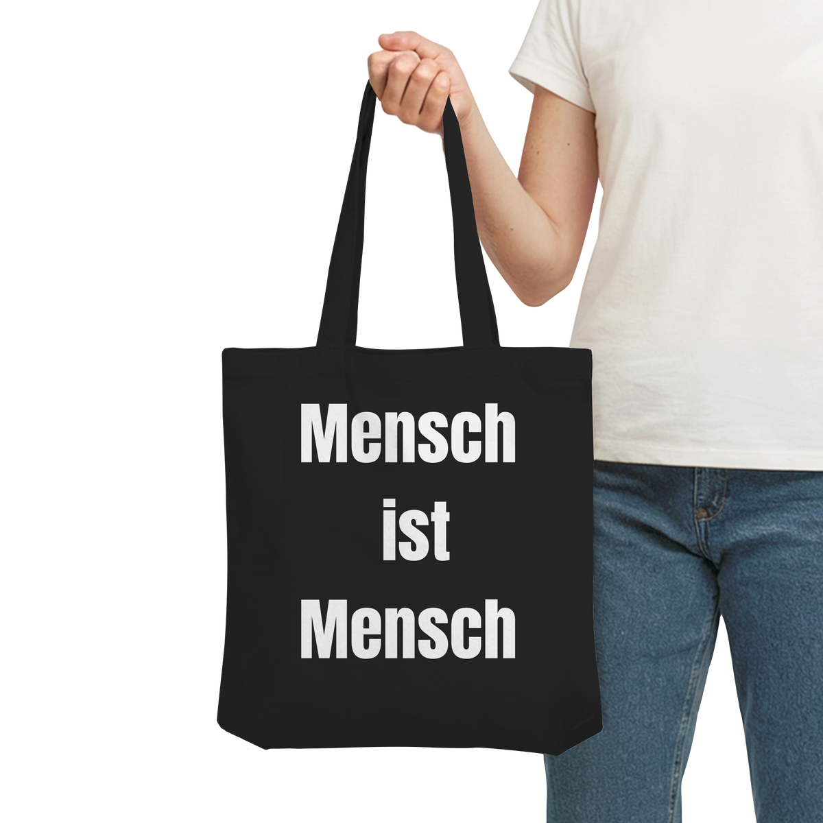 Mensch ist Mensch "Statement Edition" - Organic Tote-Bag