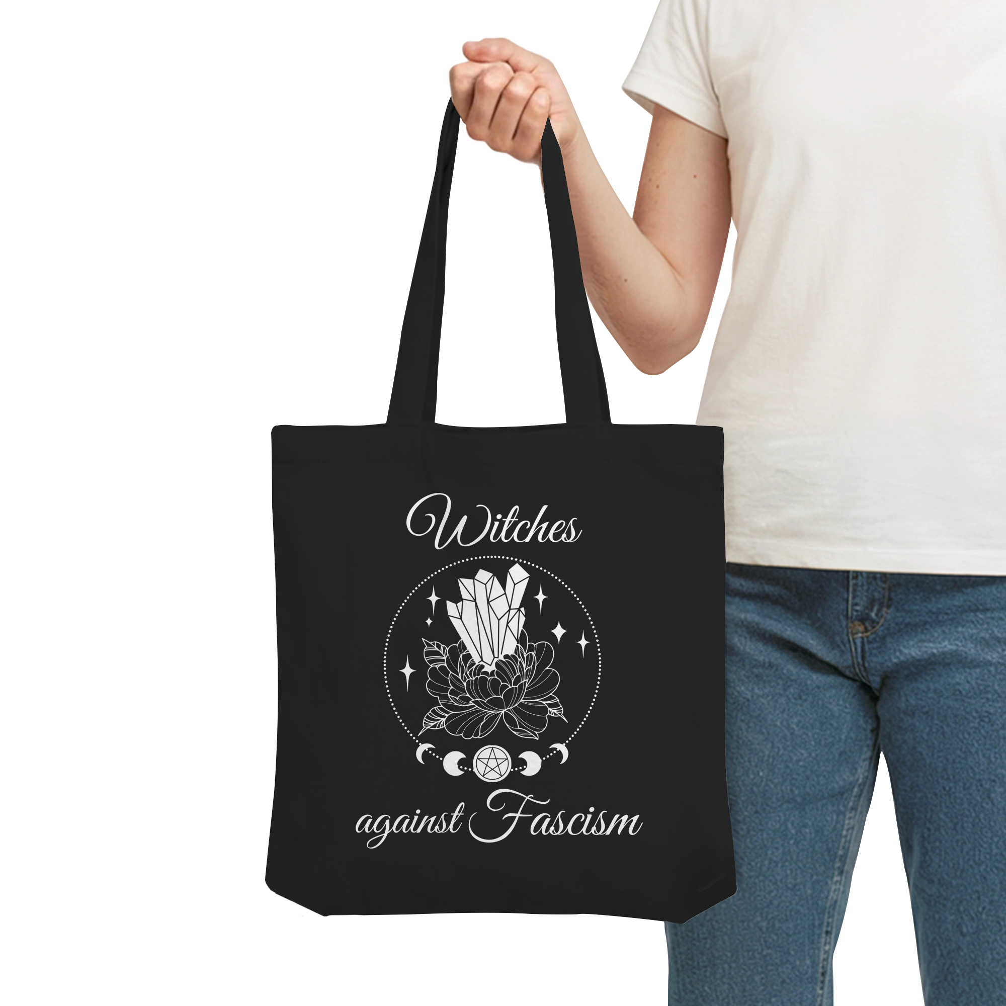 Witches against Fascism - Organic Tote-Bag