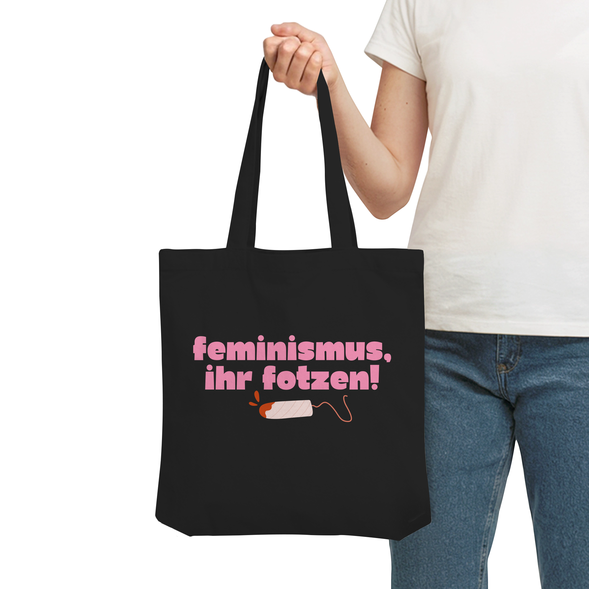 Feminismus Ihr Fotzen - Organic Tote-Bag