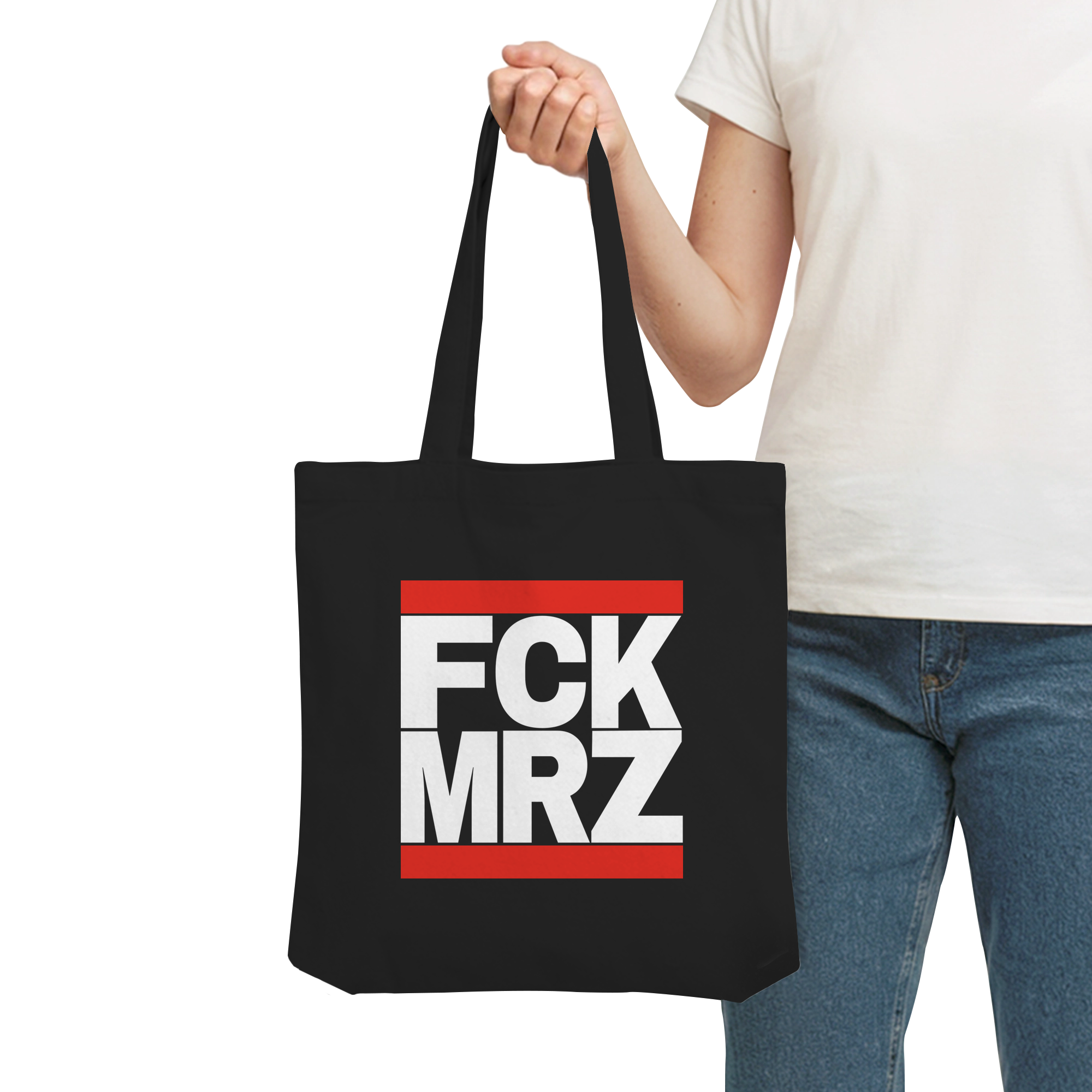 FCK MRZ (weiße Schrift) - Organic Tote-Bag