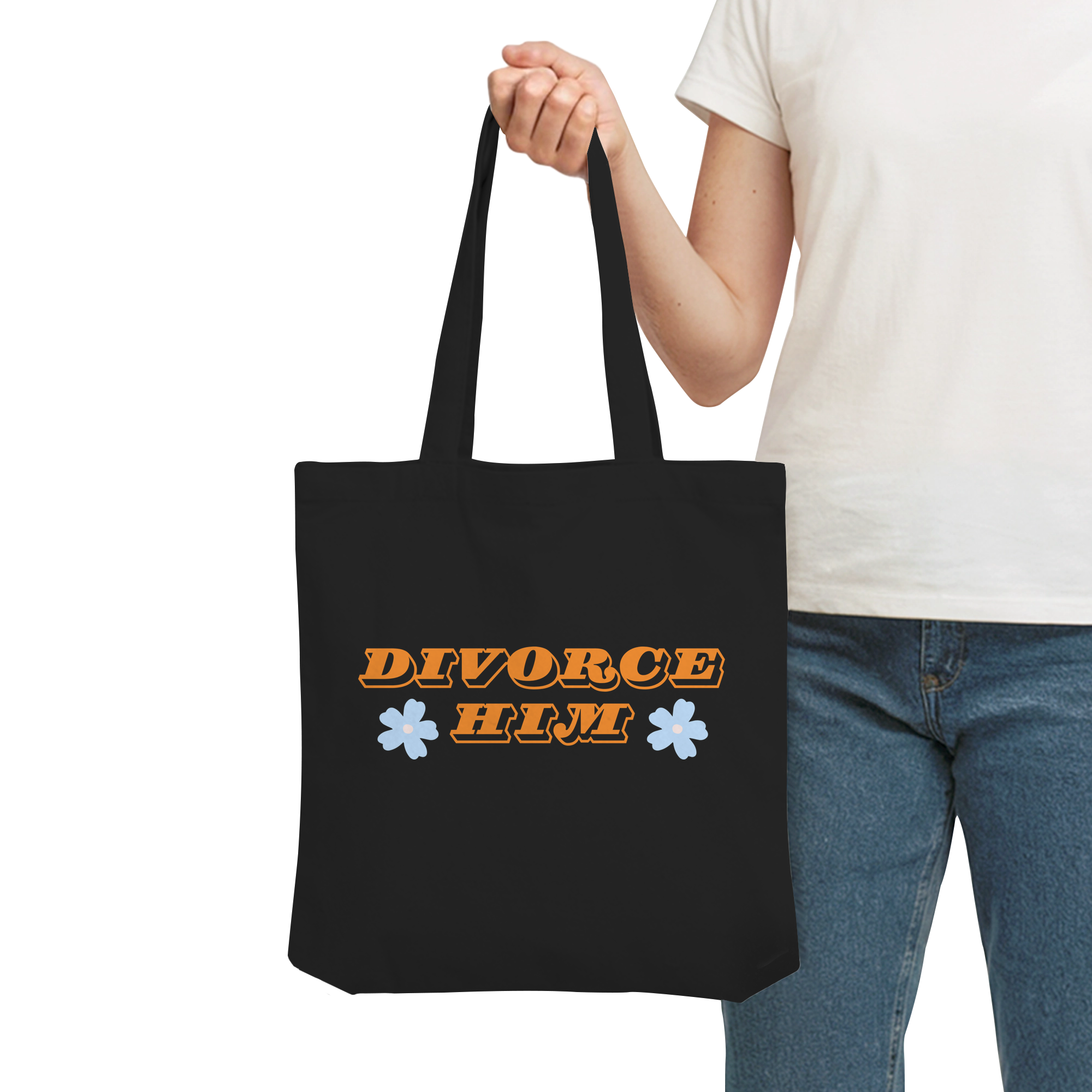 Divorce Him - Organic Tote-Bag