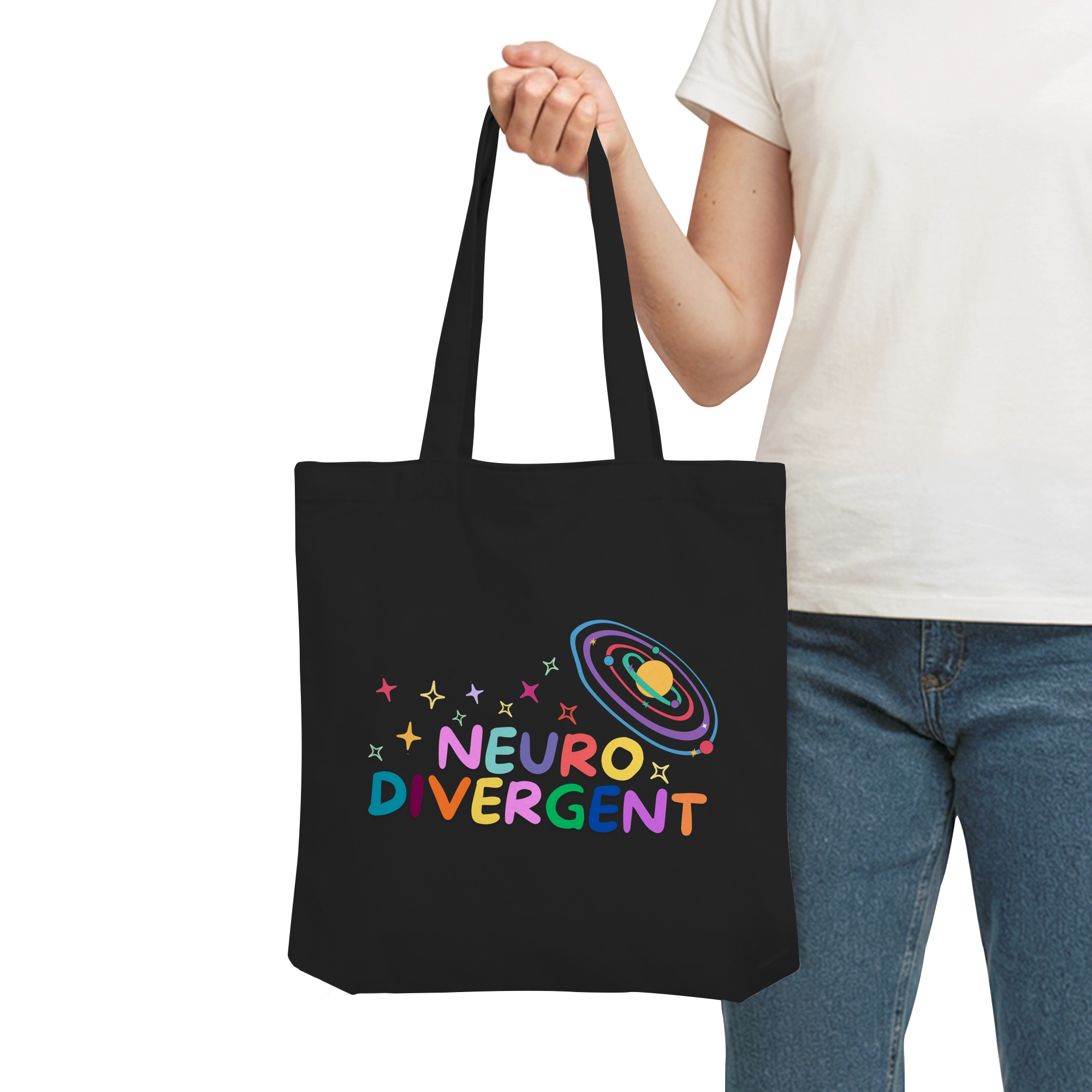 Neurodivergent "Planet Edition" - Organic Tote-Bag