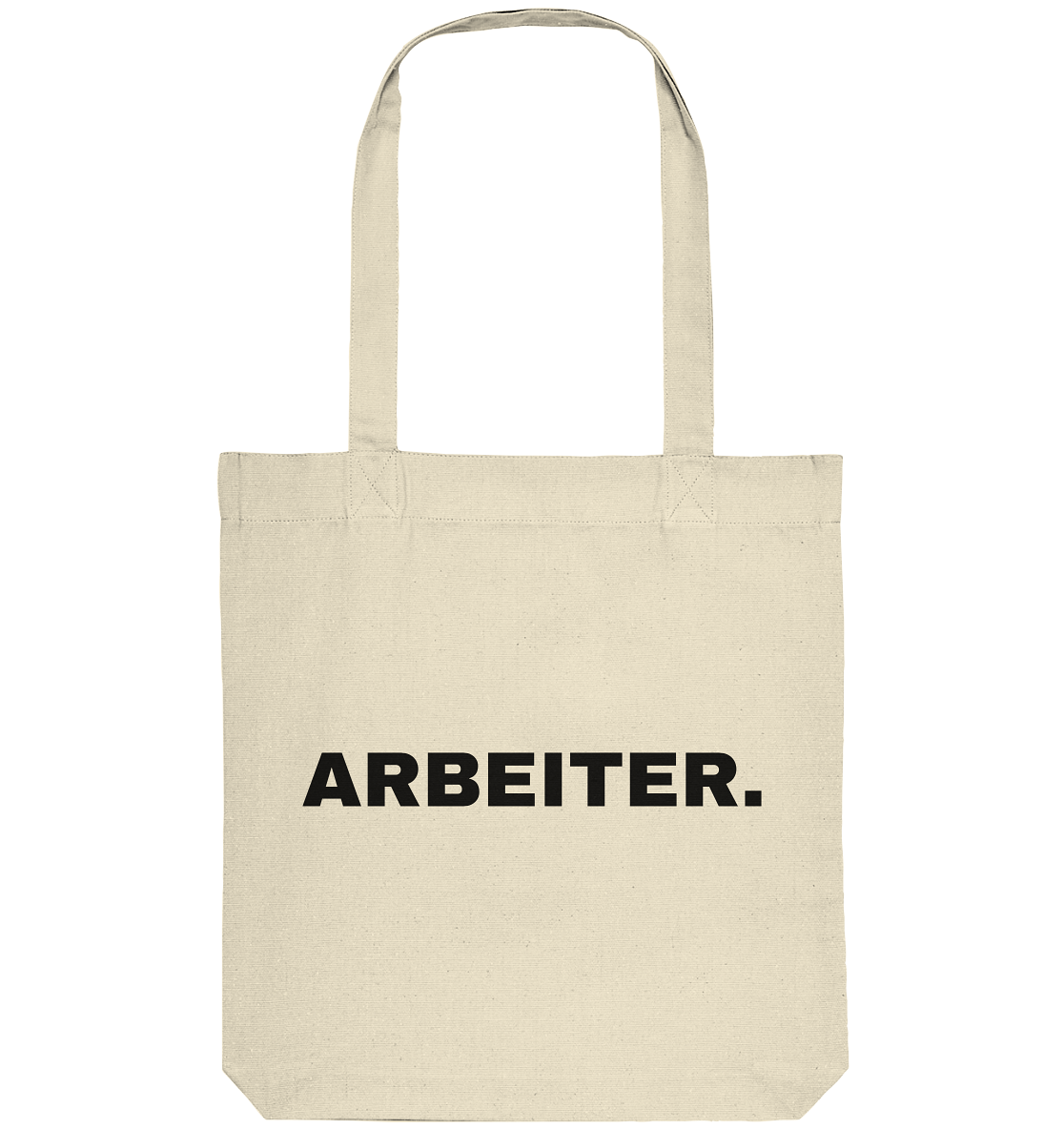 ARBEITER. "Plain Work Edition" - Organic Tote-Bag
