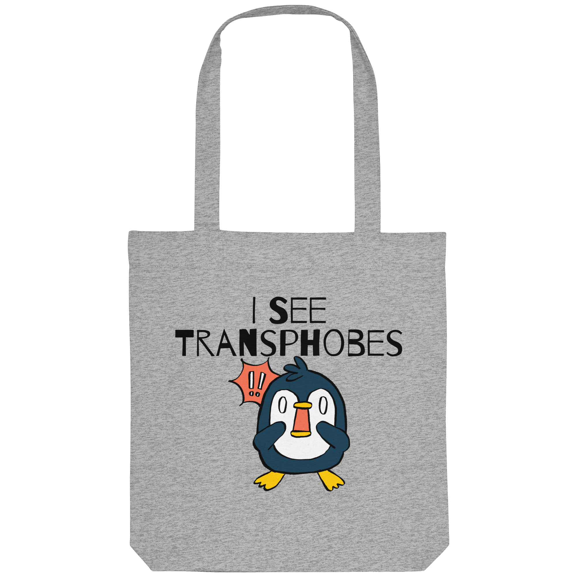 I see Transphobes - Organic Tote-Bag