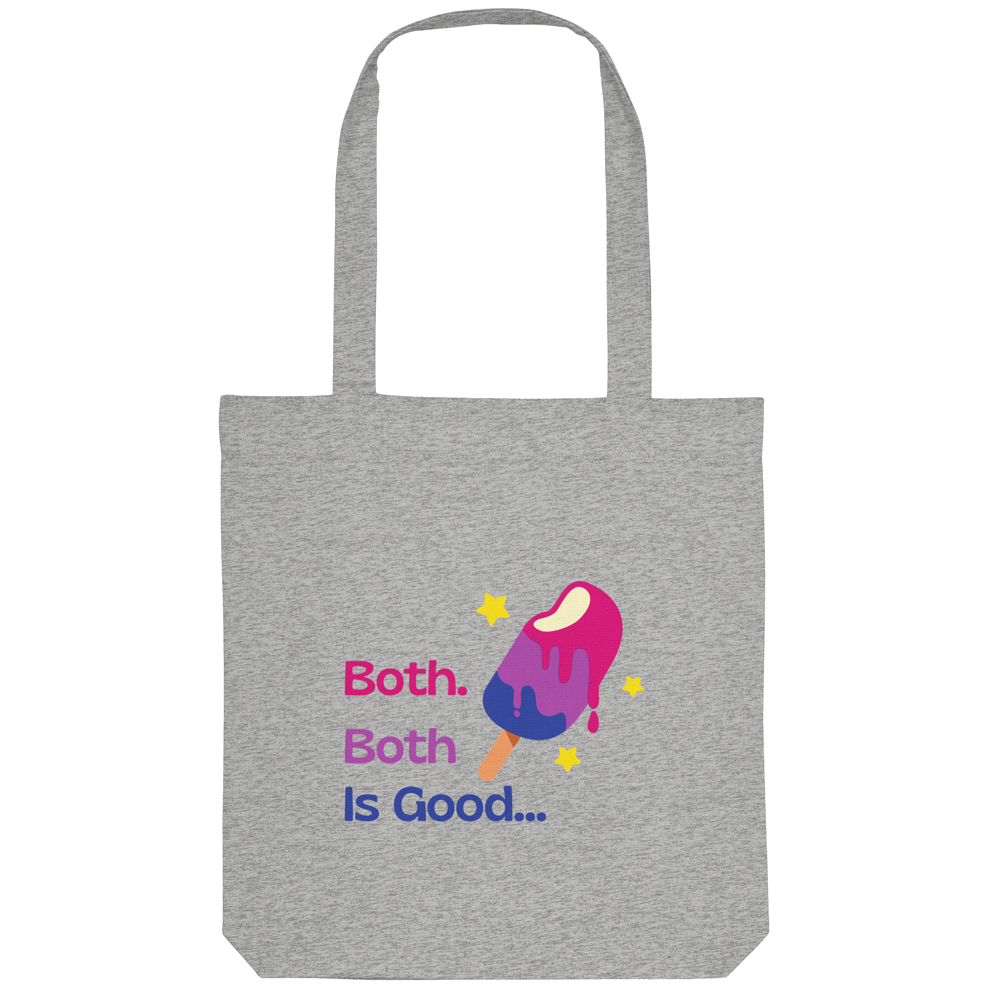 Bi Pride: Both is Good - Organic Tote-Bag