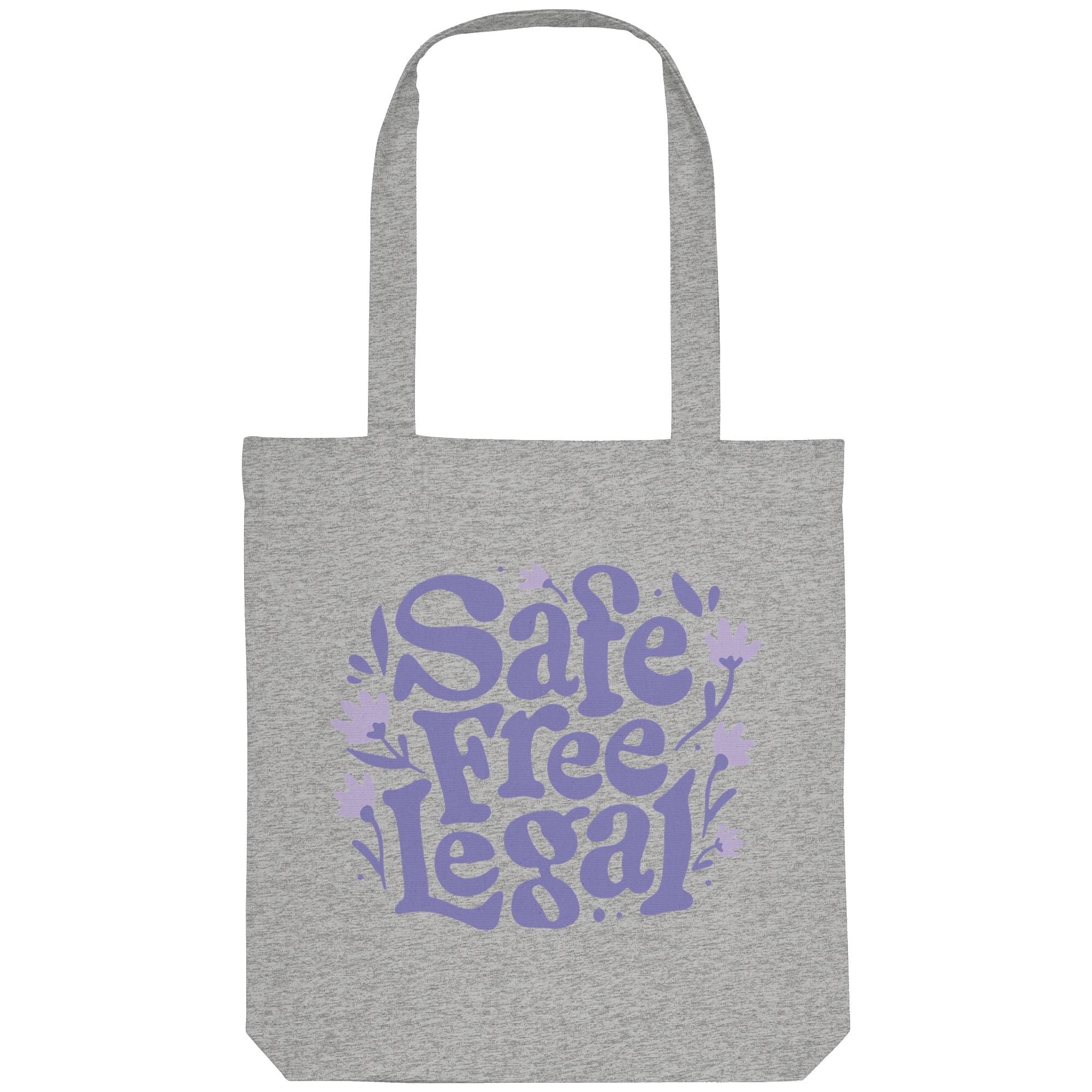 Safe Free Legal "Blumen Edition" - Organic Tote-Bag
