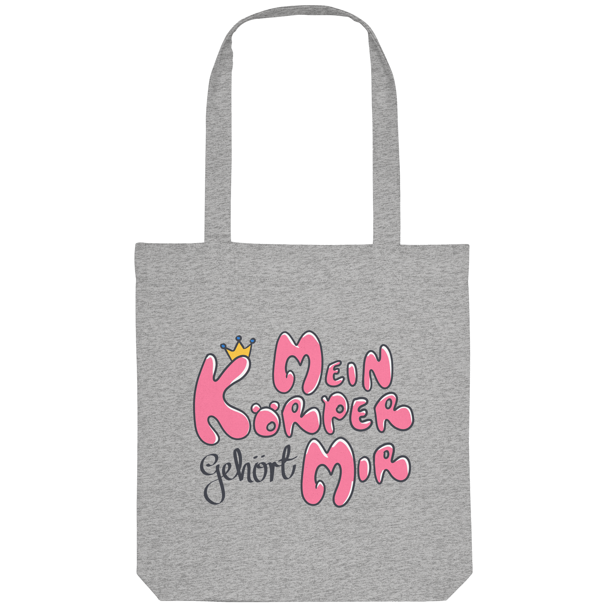 Mein Körper gehört mir "Pinke Edition" - Organic Tote-Bag