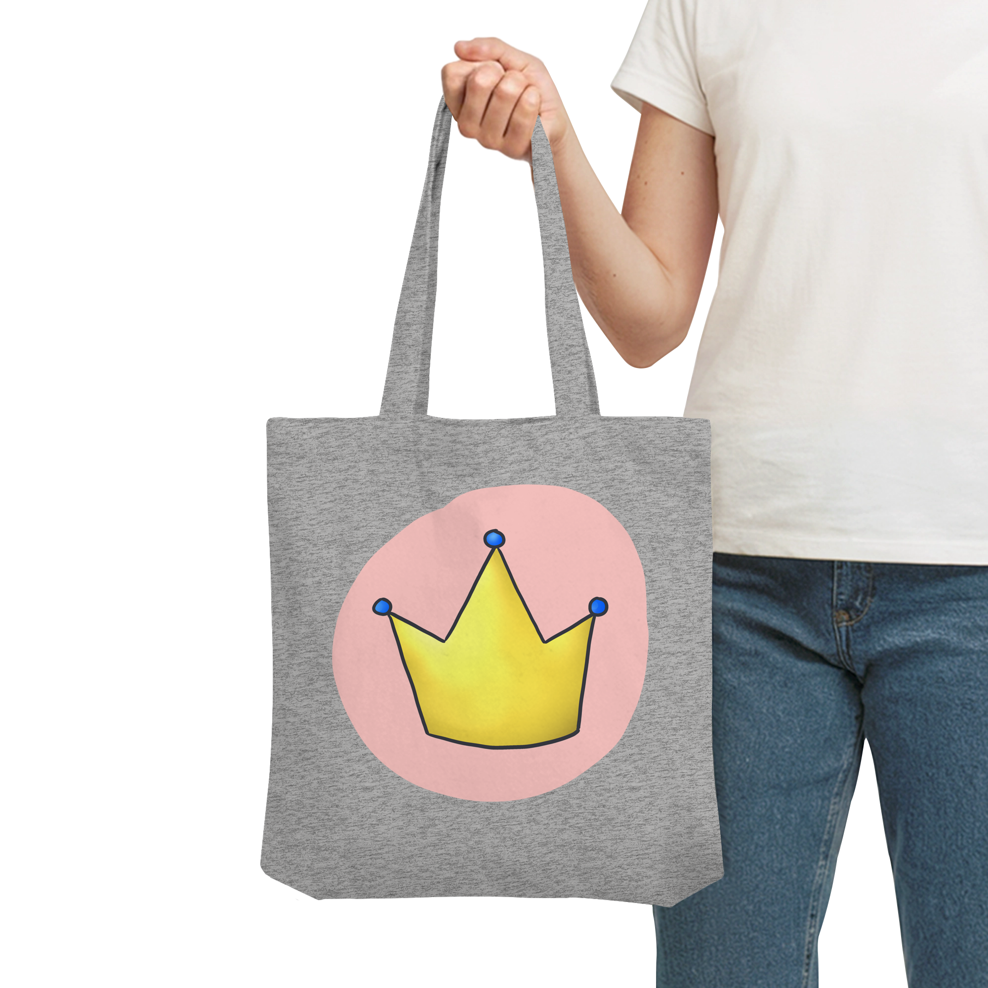 Survivor Queens Logo "Pink Bubble Edition" - Organic Tote-Bag