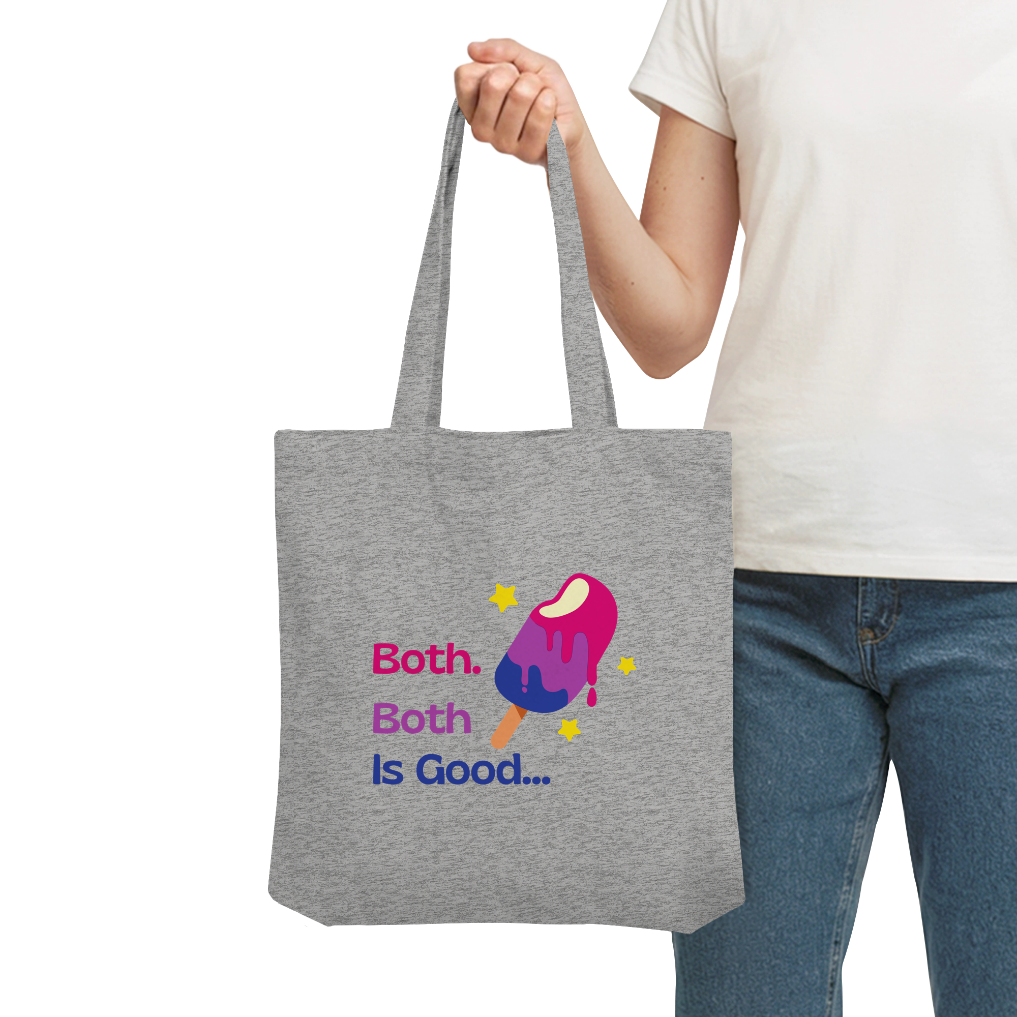 Bi Pride: Both is Good - Organic Tote-Bag
