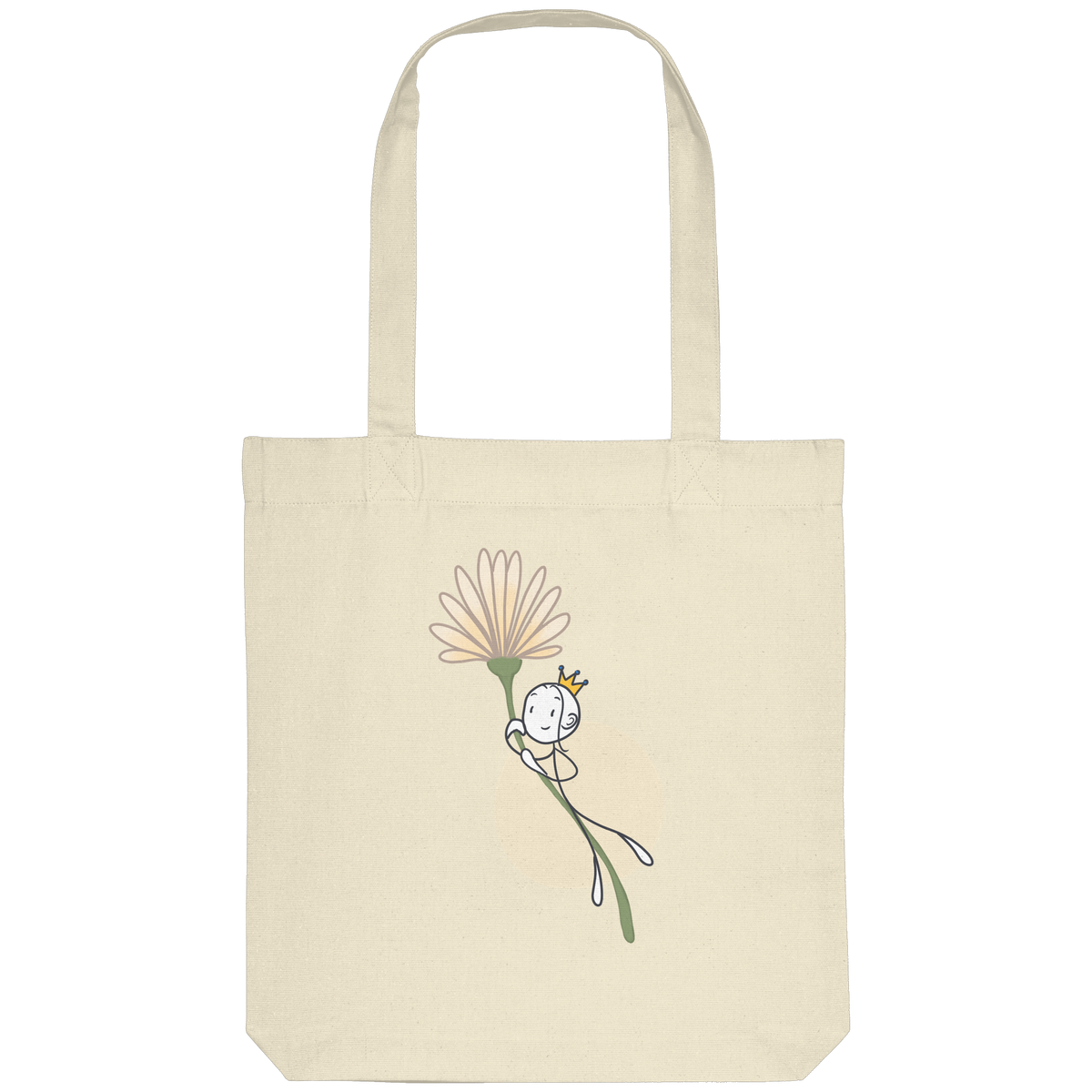 Seelenmännchen "Blumenfliegen Edition" - Organic Tote-Bag