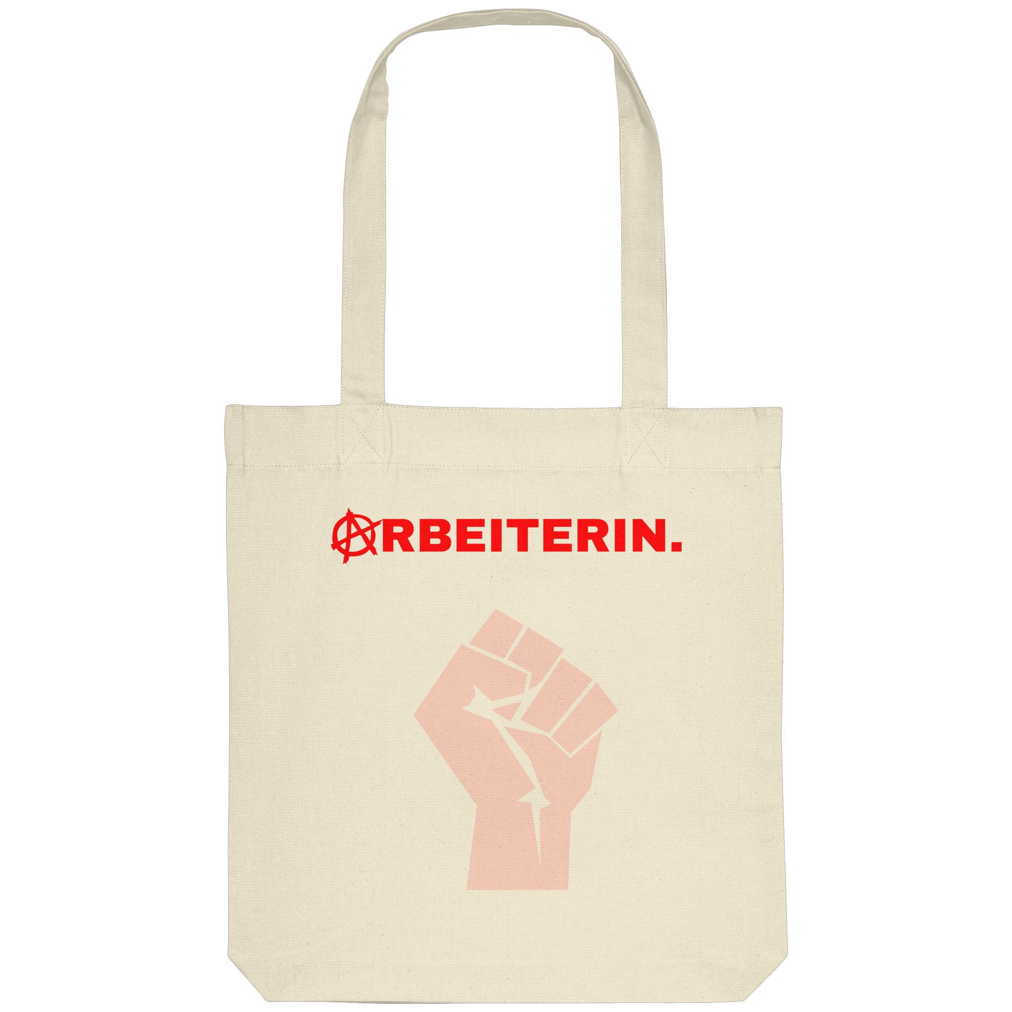 ARBEITERIN. "Solidarisch und Frei Edition" - Organic Tote-Bag