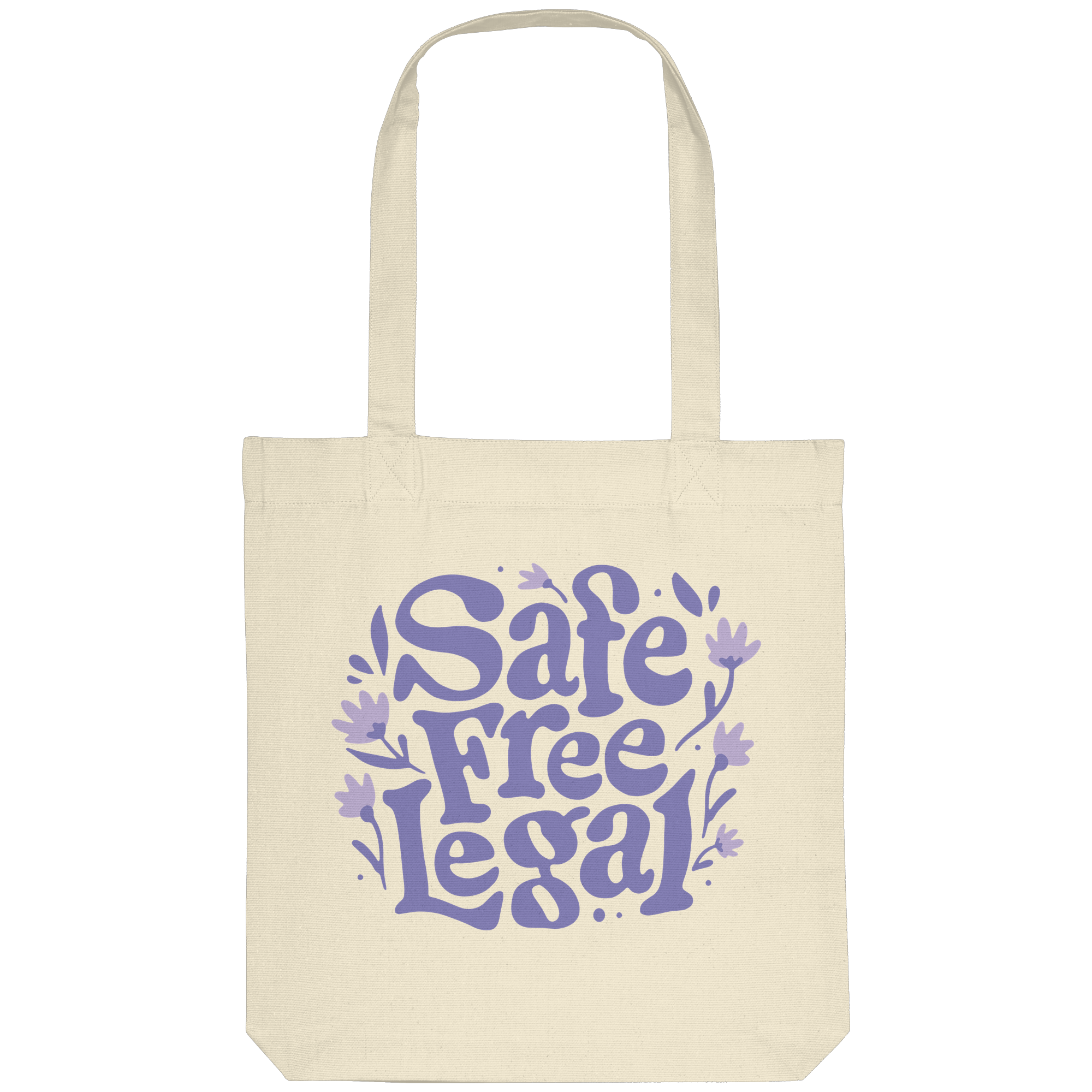 Safe Free Legal "Blumen Edition" - Organic Tote-Bag