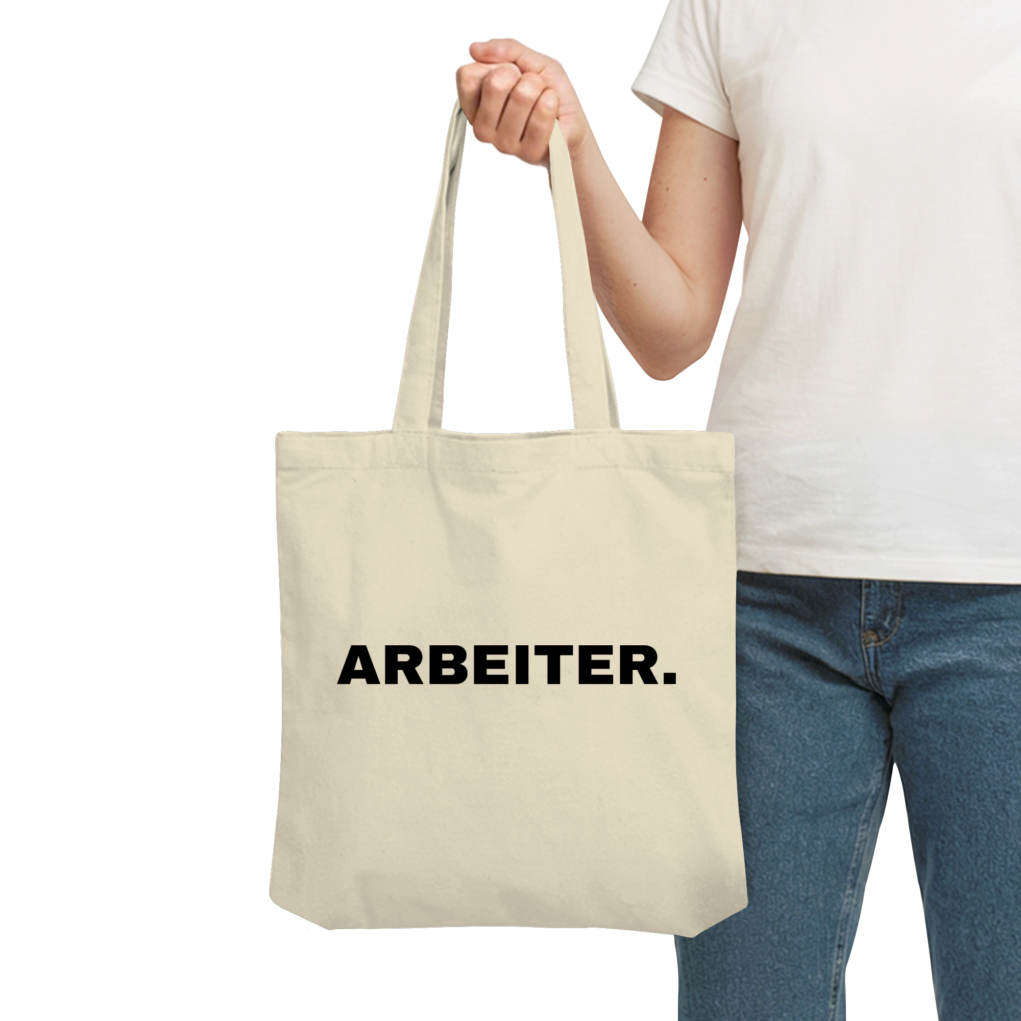 ARBEITER. "Plain Work Edition" - Organic Tote-Bag