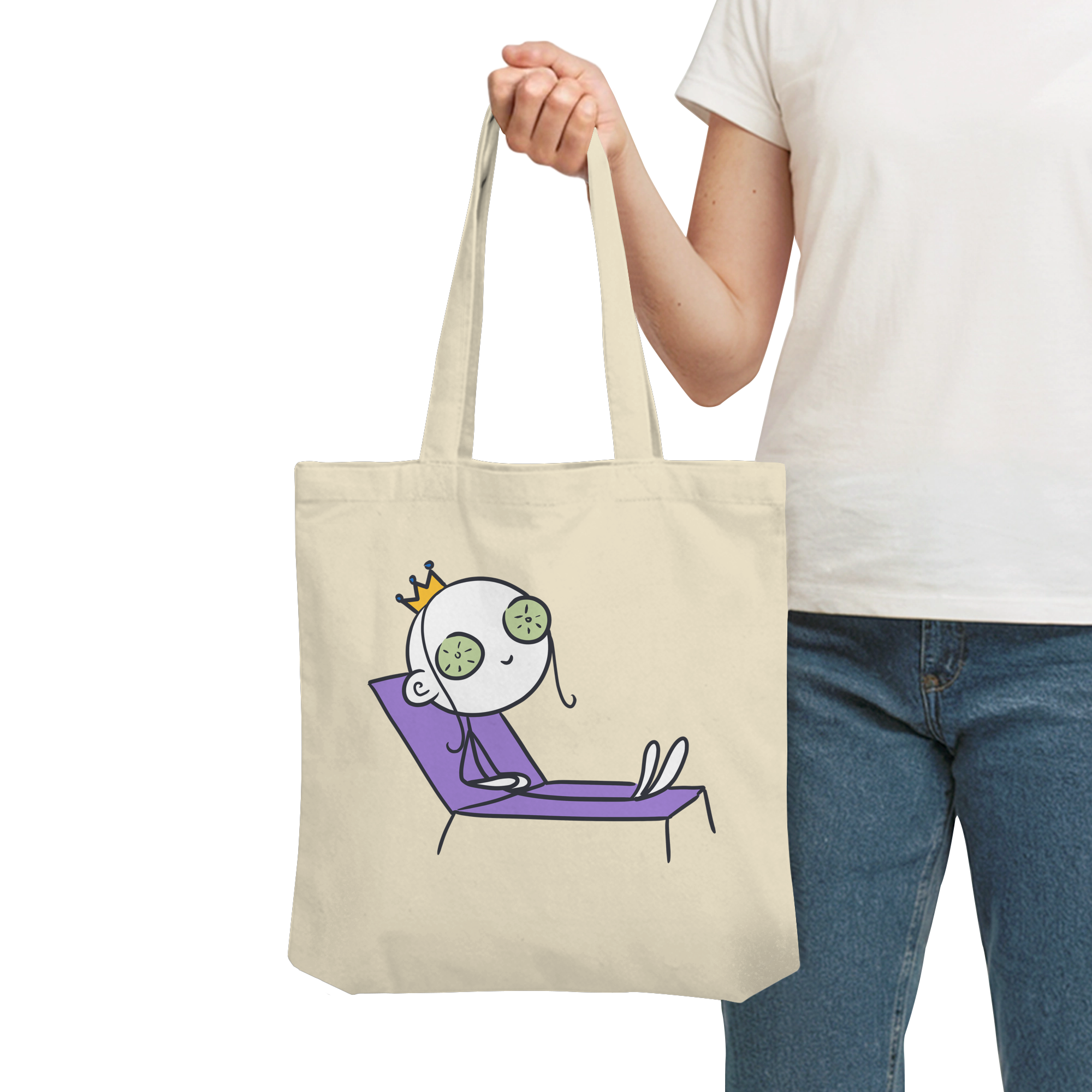 Seelenmännchen "Chill Out Edition" - Organic Tote-Bag