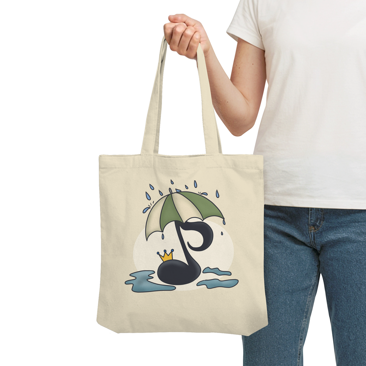 Melodien in Moll - Organic Tote-Bag