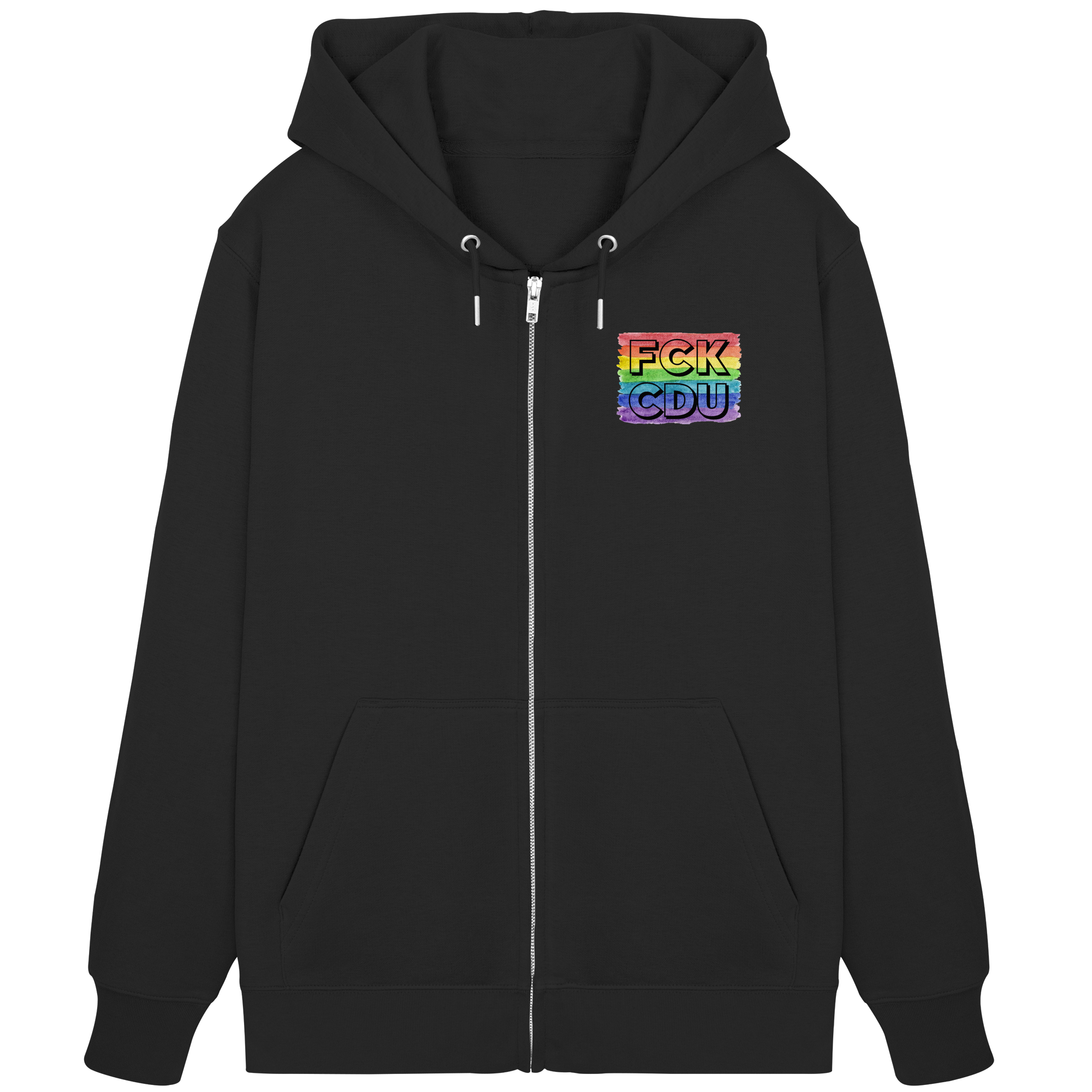FCK CDU "Rainbow Resistance Edition" - Organic Zipper