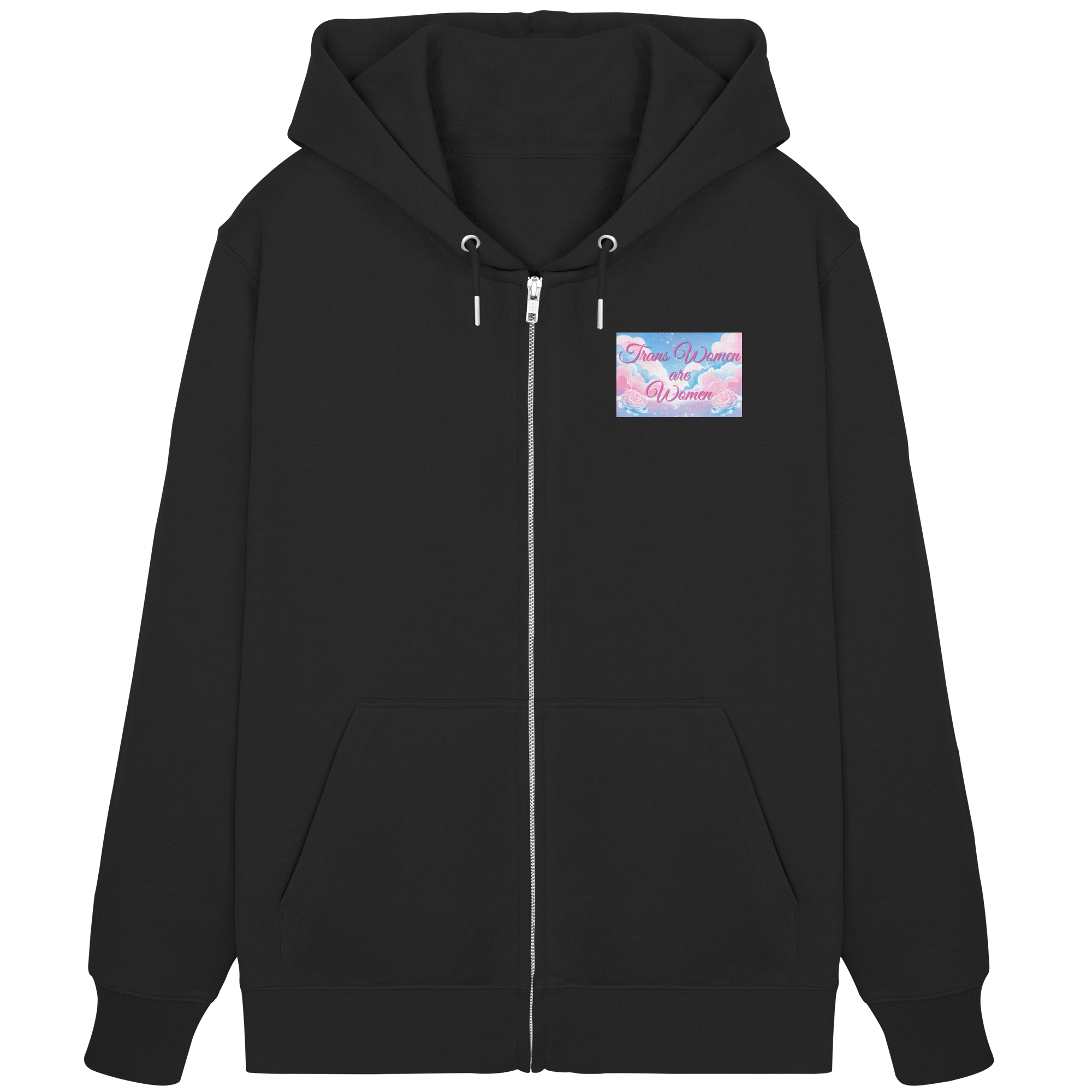 Trans Women are Women "Rosenhimmel Edition" - Organic Zipper