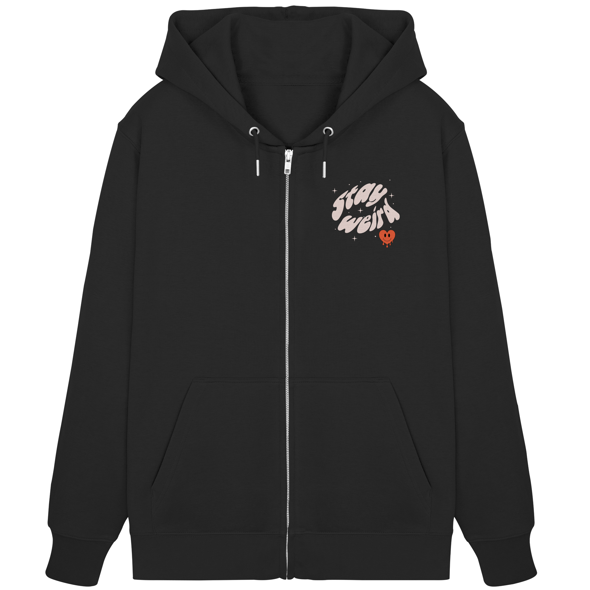 stay weird - Organic Zipper