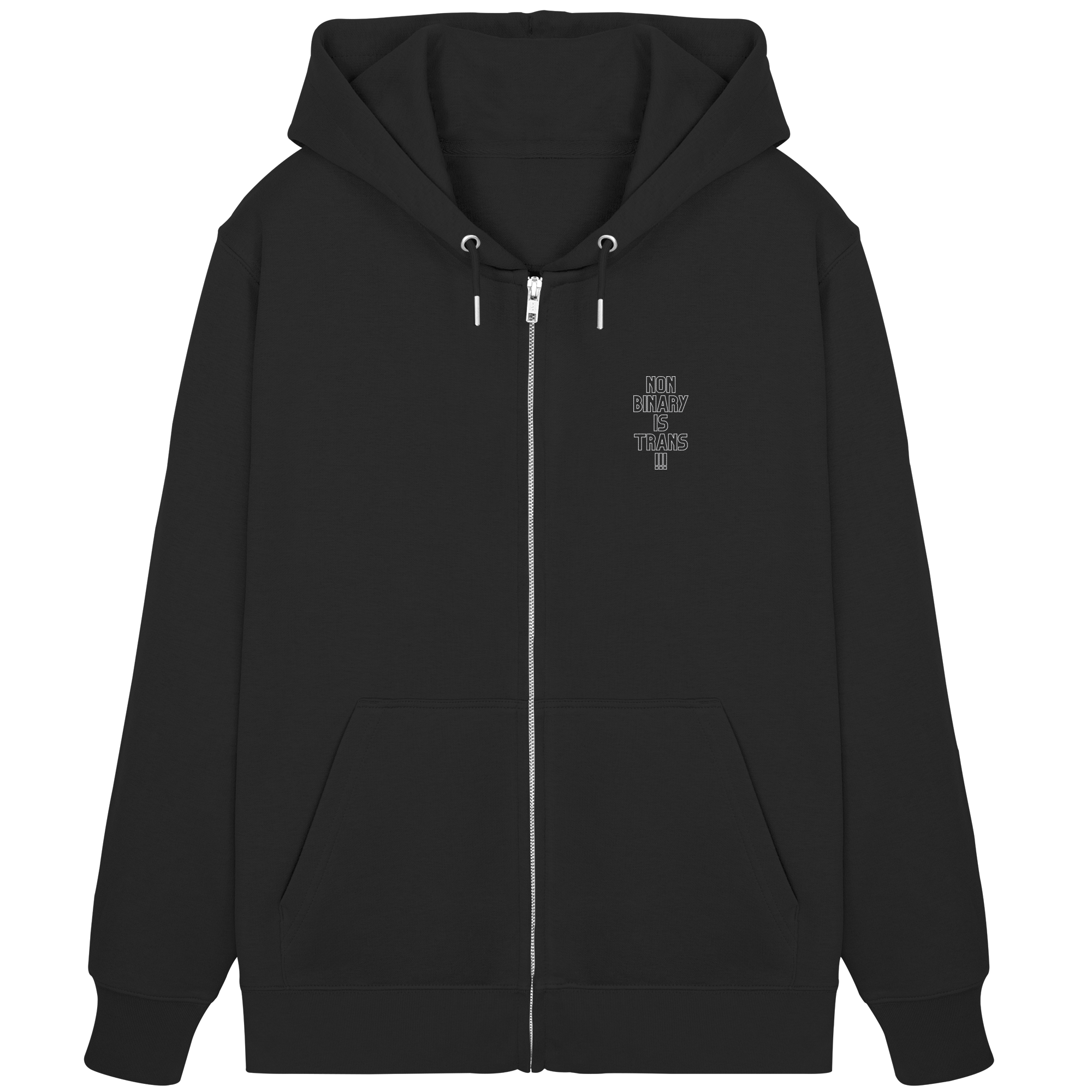 Nonbinary is Trans "Statement Edition" Stick - Organic Zipper