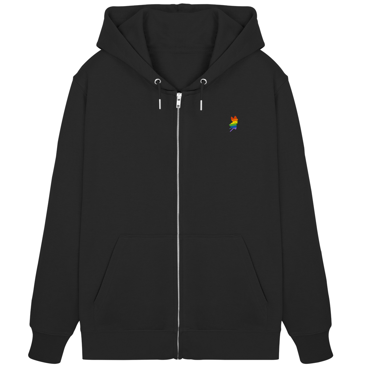 Regenbogen Fee Stick - Organic Zipper