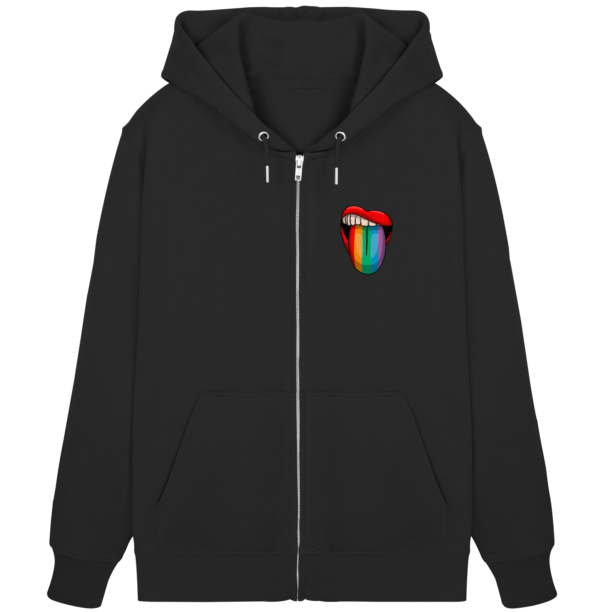 Speak Up or Shut Up Backprint - Organic Zipper