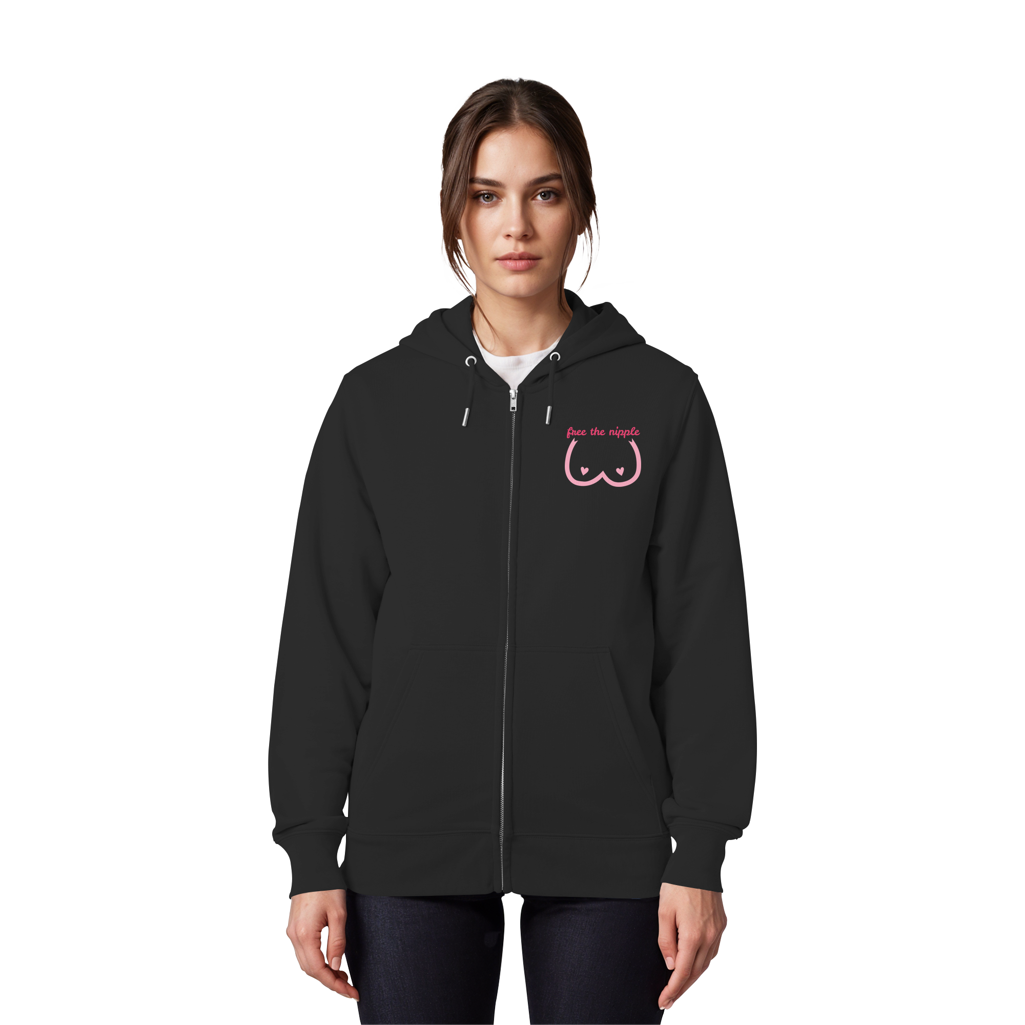Free The Nipple - Organic Zipper