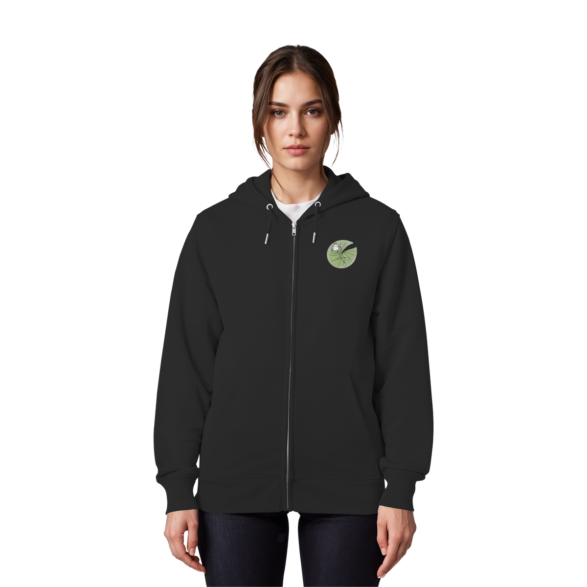 Seelenmännchen "Seerosenchillung Edition" - Organic Zipper