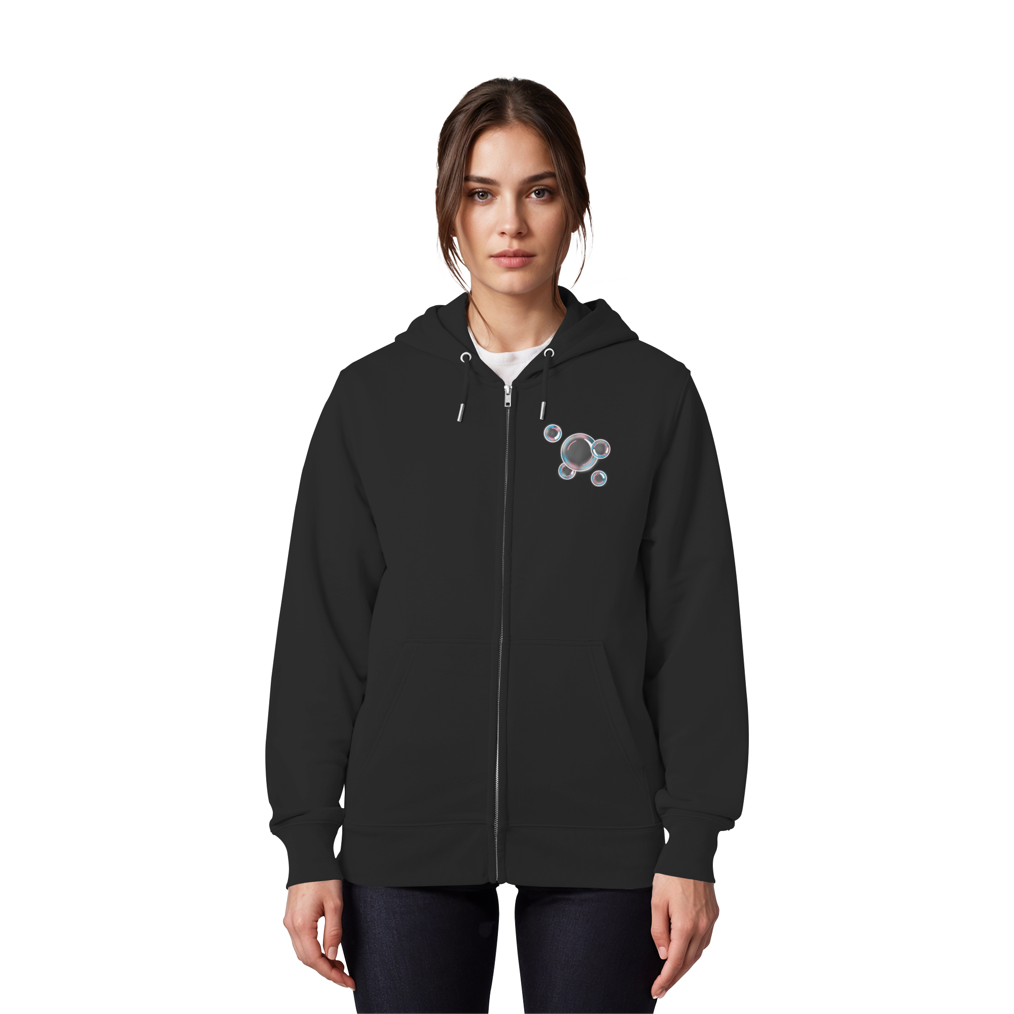 Trans Seifenblasen - Organic Zipper