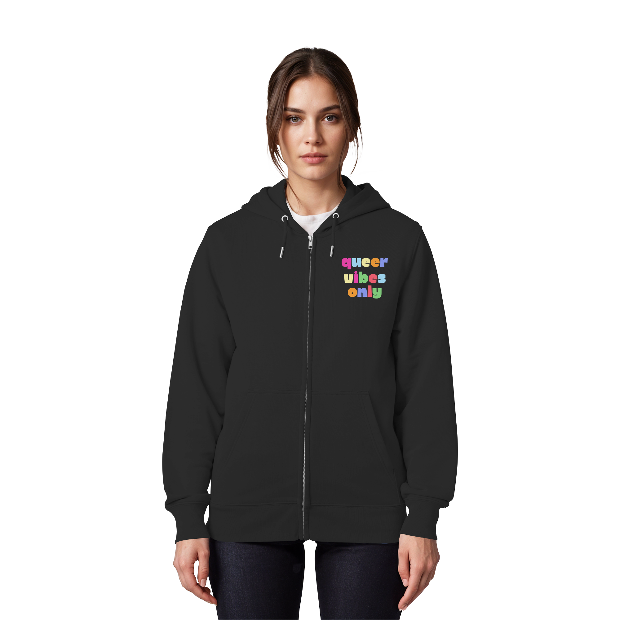 Queer Vibes Only - Organic Zipper