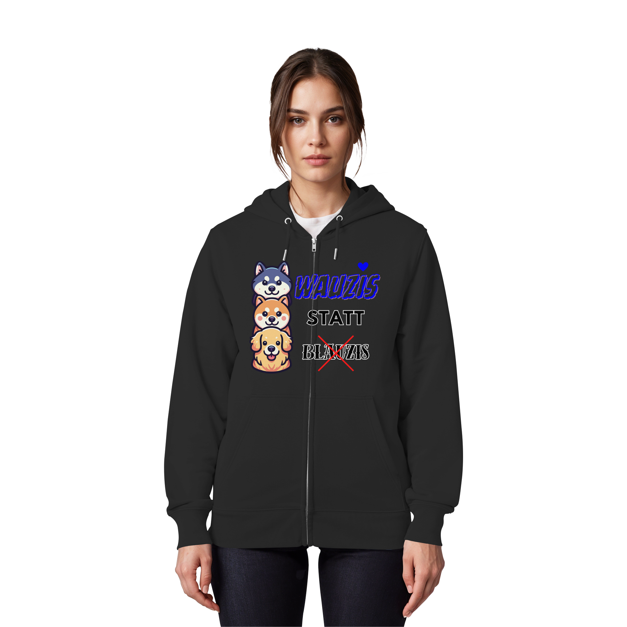 Wauzis statt Blauzis - Organic Zipper