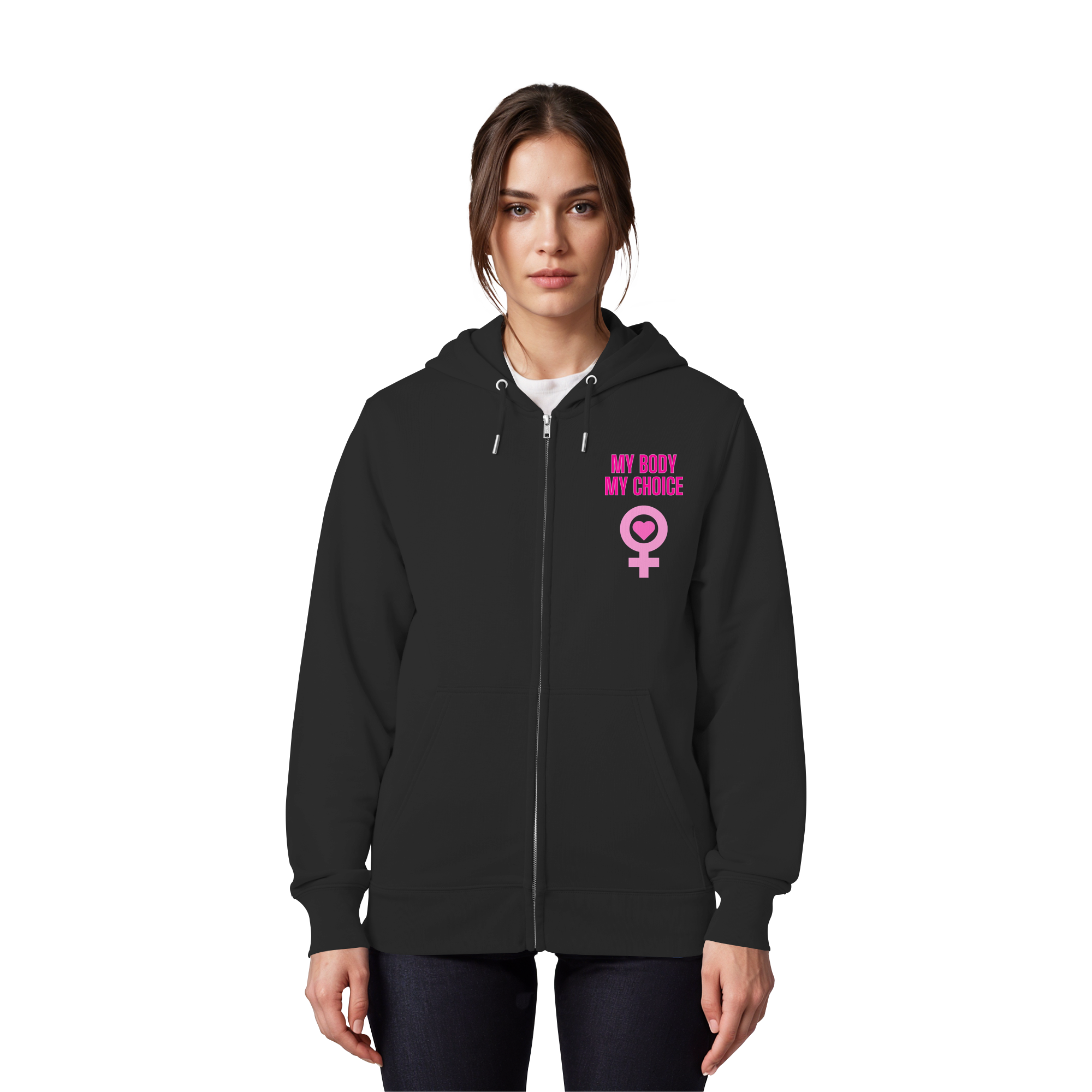 My Body My Choice "Pink Power Edition" - Organic Zipper