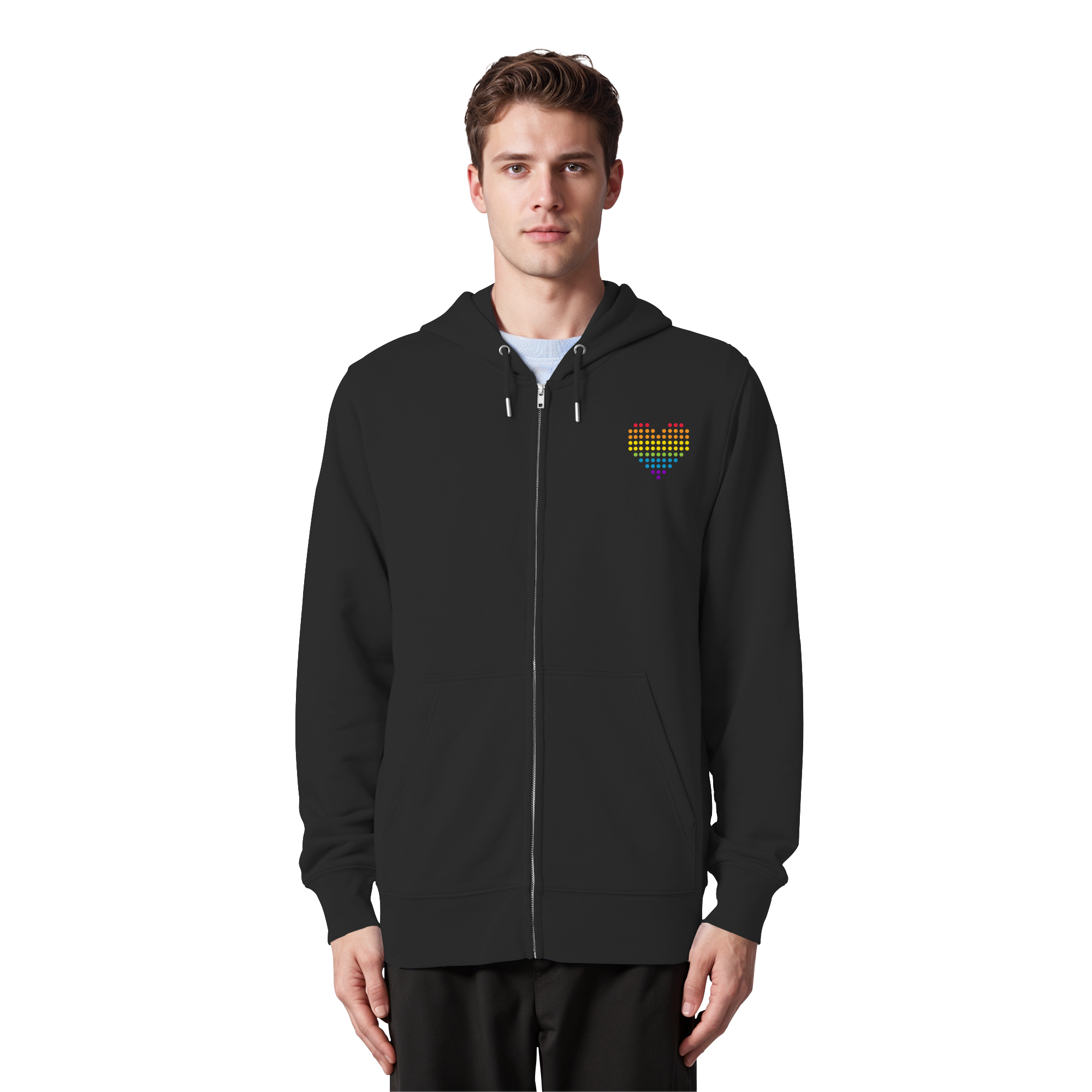 Punktherz - Organic Zipper