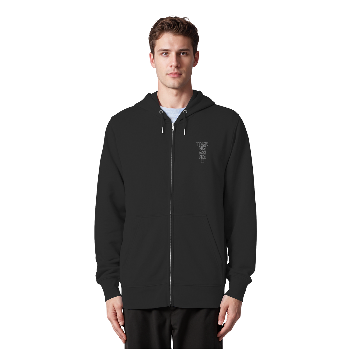 Trans Men are Men "Statement Edition" Stick - Organic Zipper