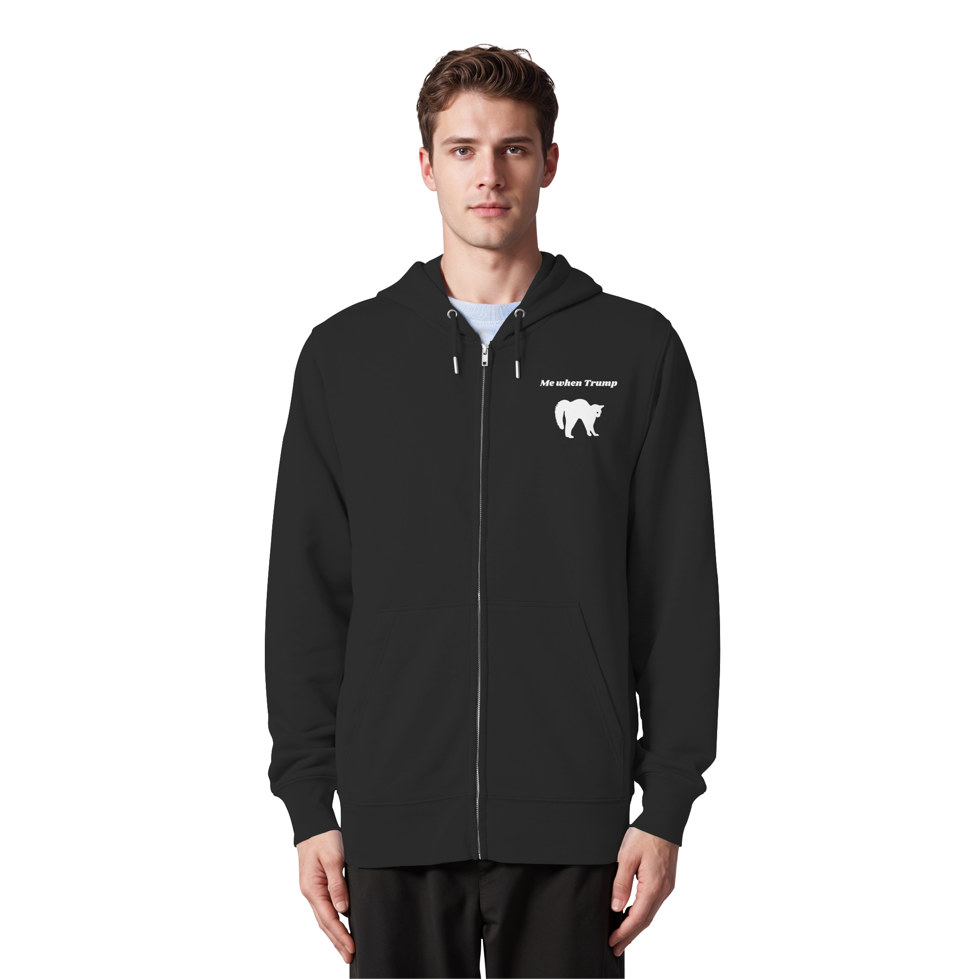 Me When Trump - Organic Zipper