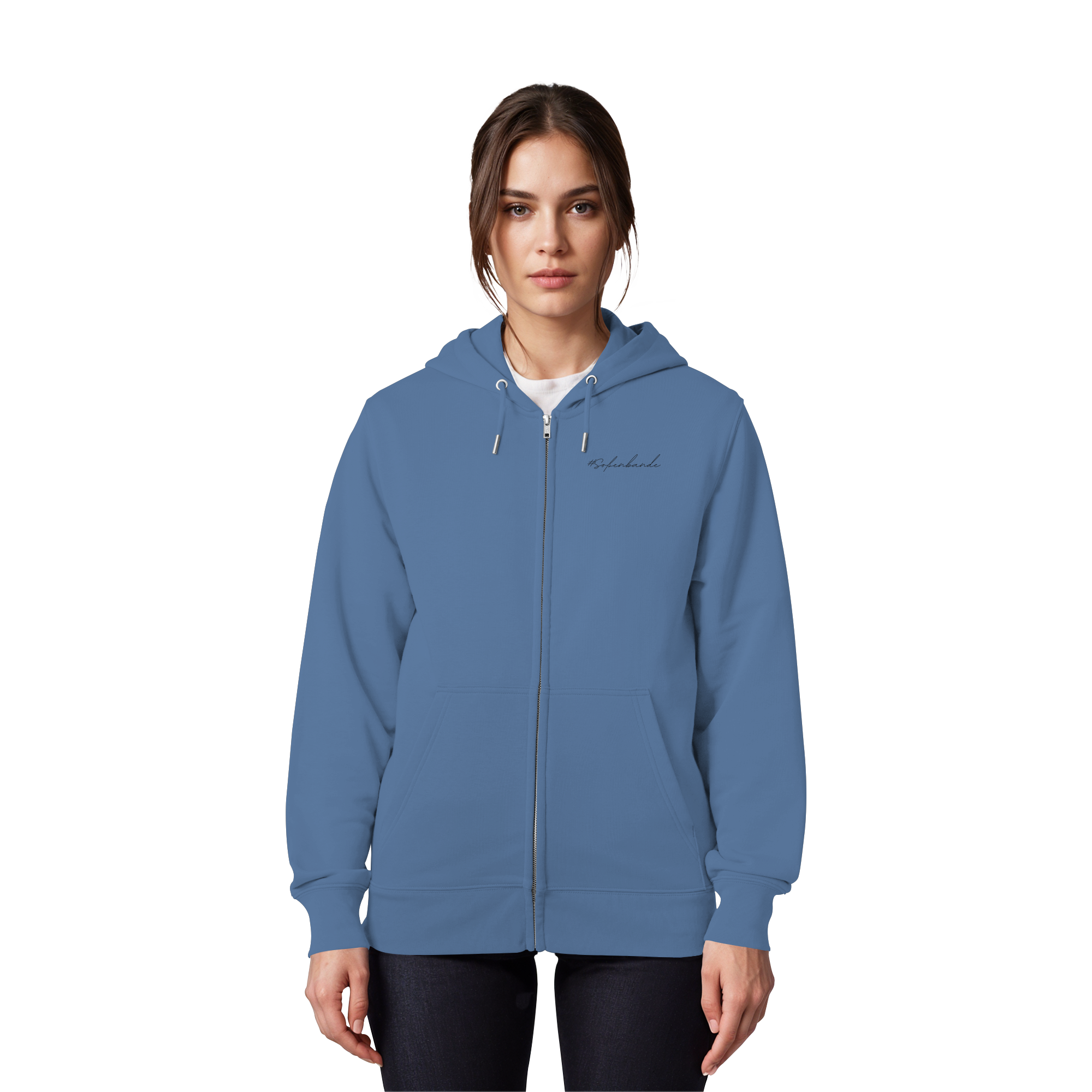 #Soßenbande (schwarze Schrift) - Organic Zipper