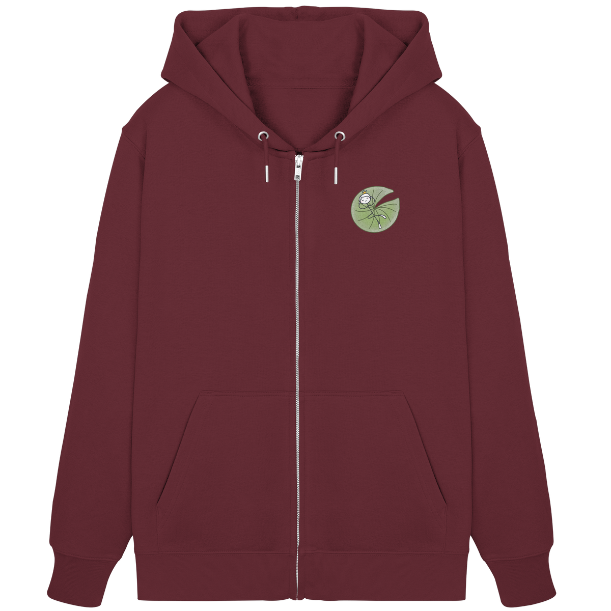 Seelenmännchen "Seerosenchillung Edition" - Organic Zipper