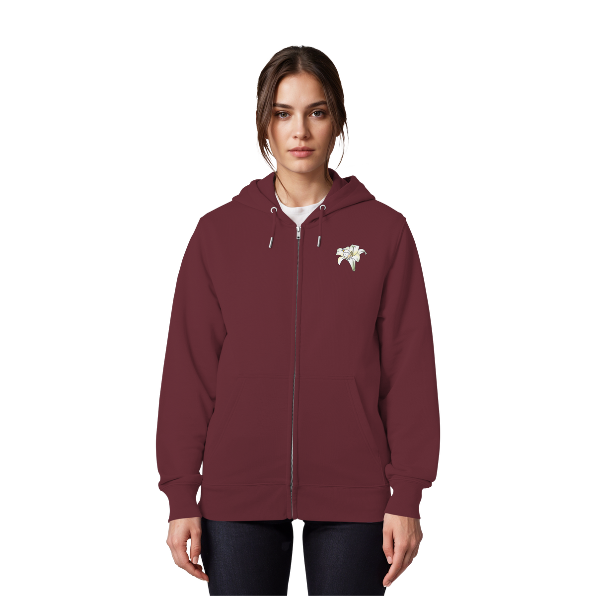 Seelenmännchen "Kuschelblume Edition" - Organic Zipper