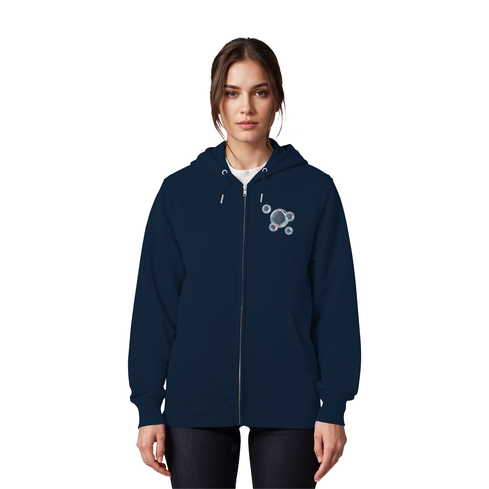 Trans Seifenblasen - Organic Zipper