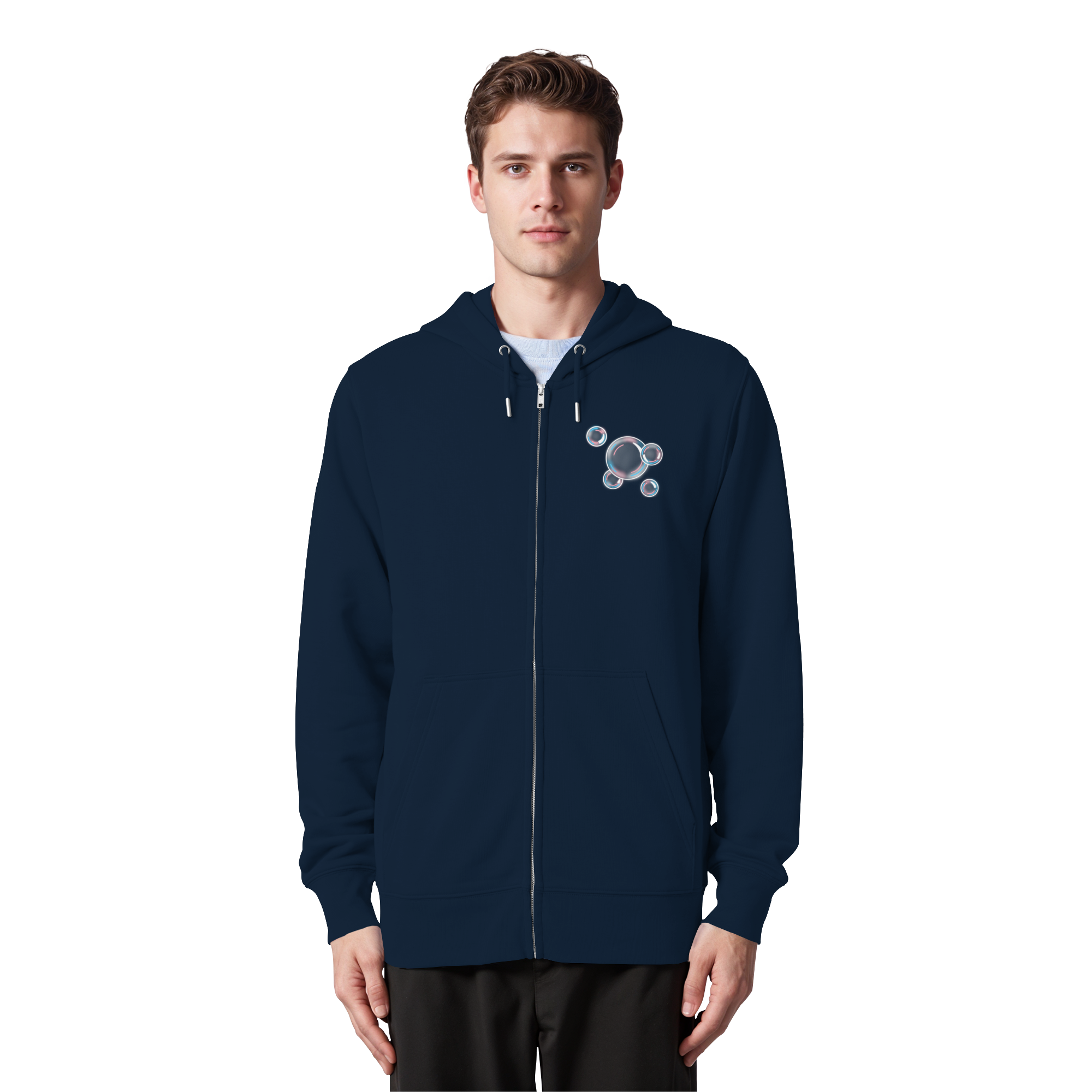 Trans Seifenblasen - Organic Zipper