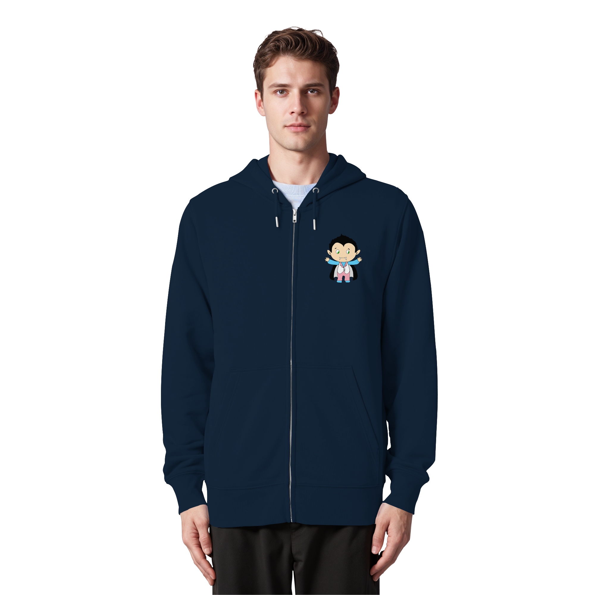 Trans*pir (Trans Flagge) - Organic Zipper