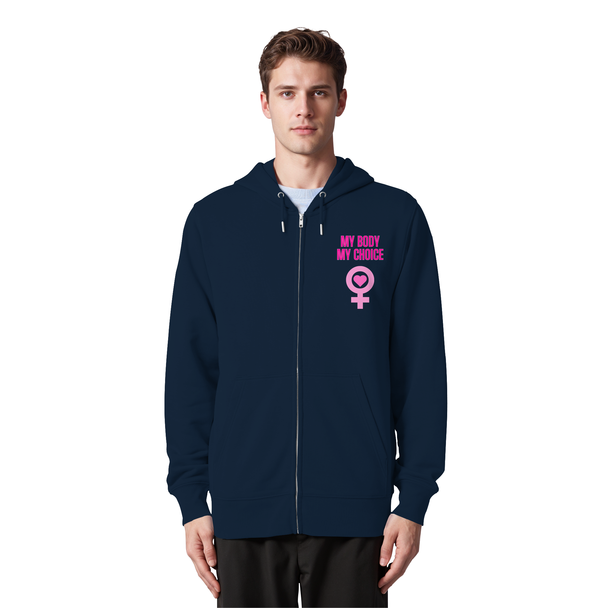 My Body My Choice "Pink Power Edition" - Organic Zipper
