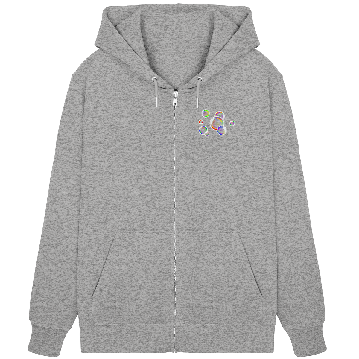 Regenbogen Seifenblasen - Organic Zipper