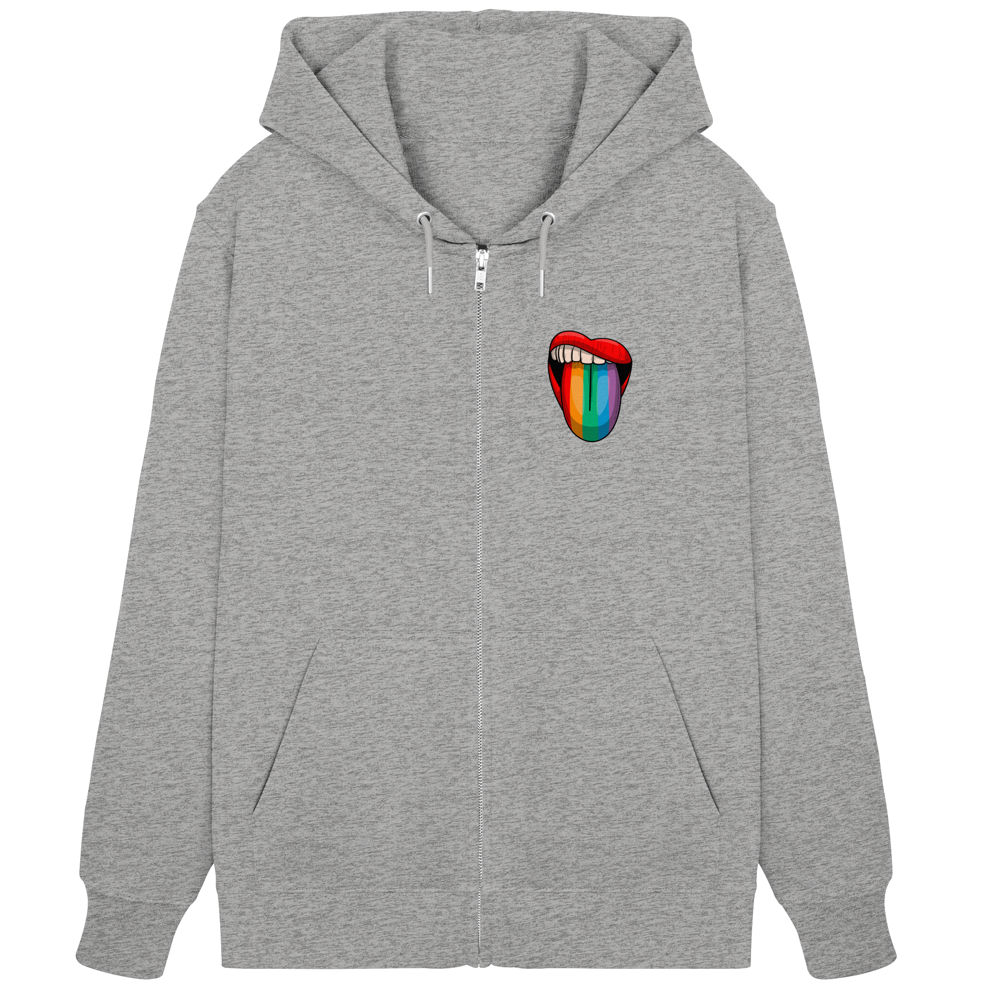 Speak Up or Shut Up Backprint - Organic Zipper