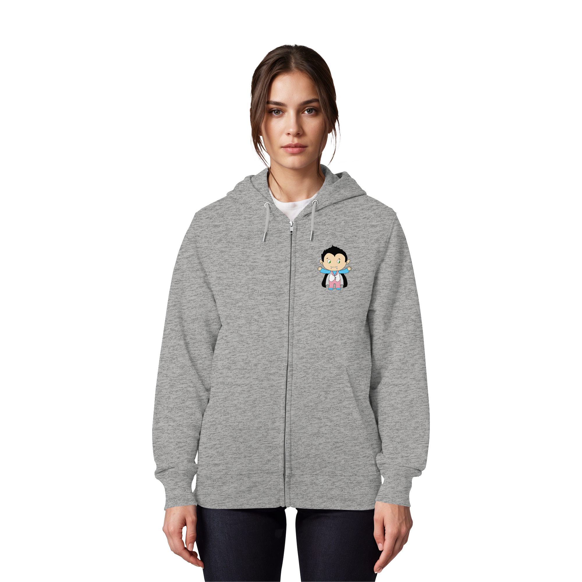 Trans*pir (Trans Flagge) - Organic Zipper