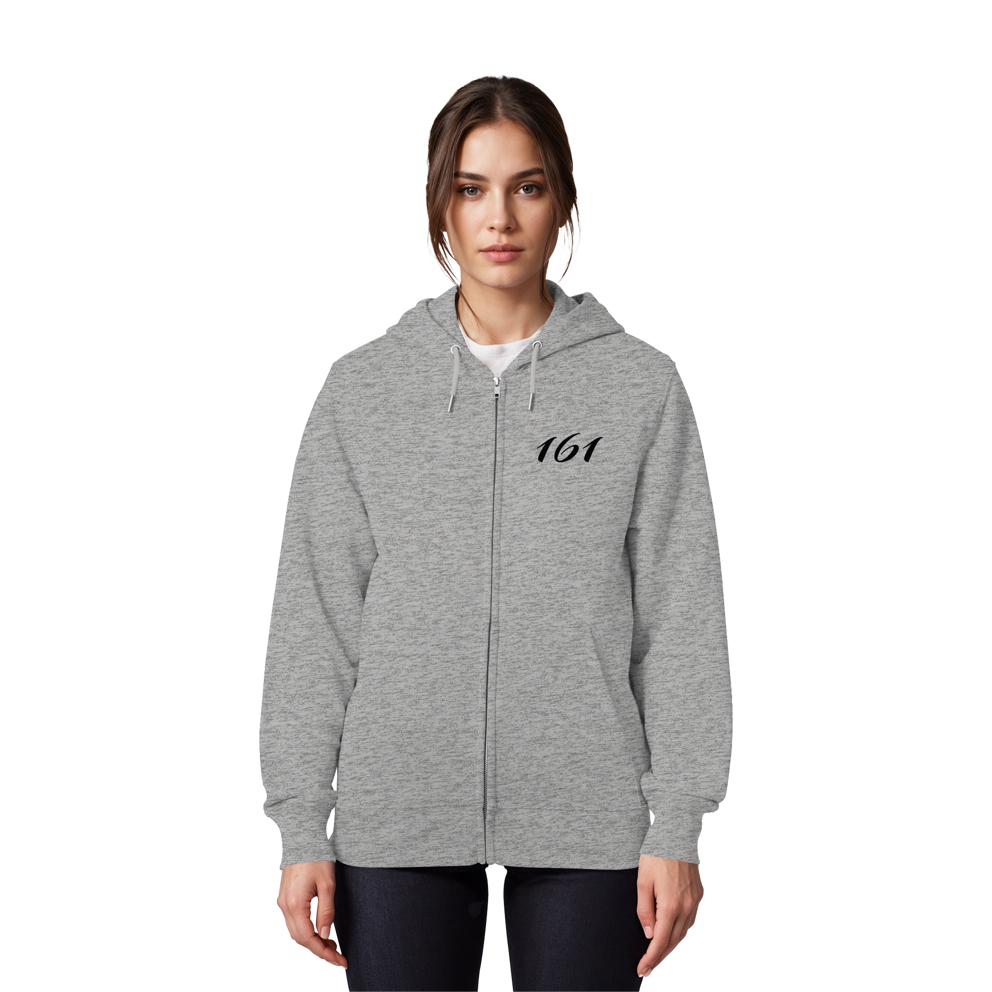 the world is a better place with anti fascism - Organic Zipper