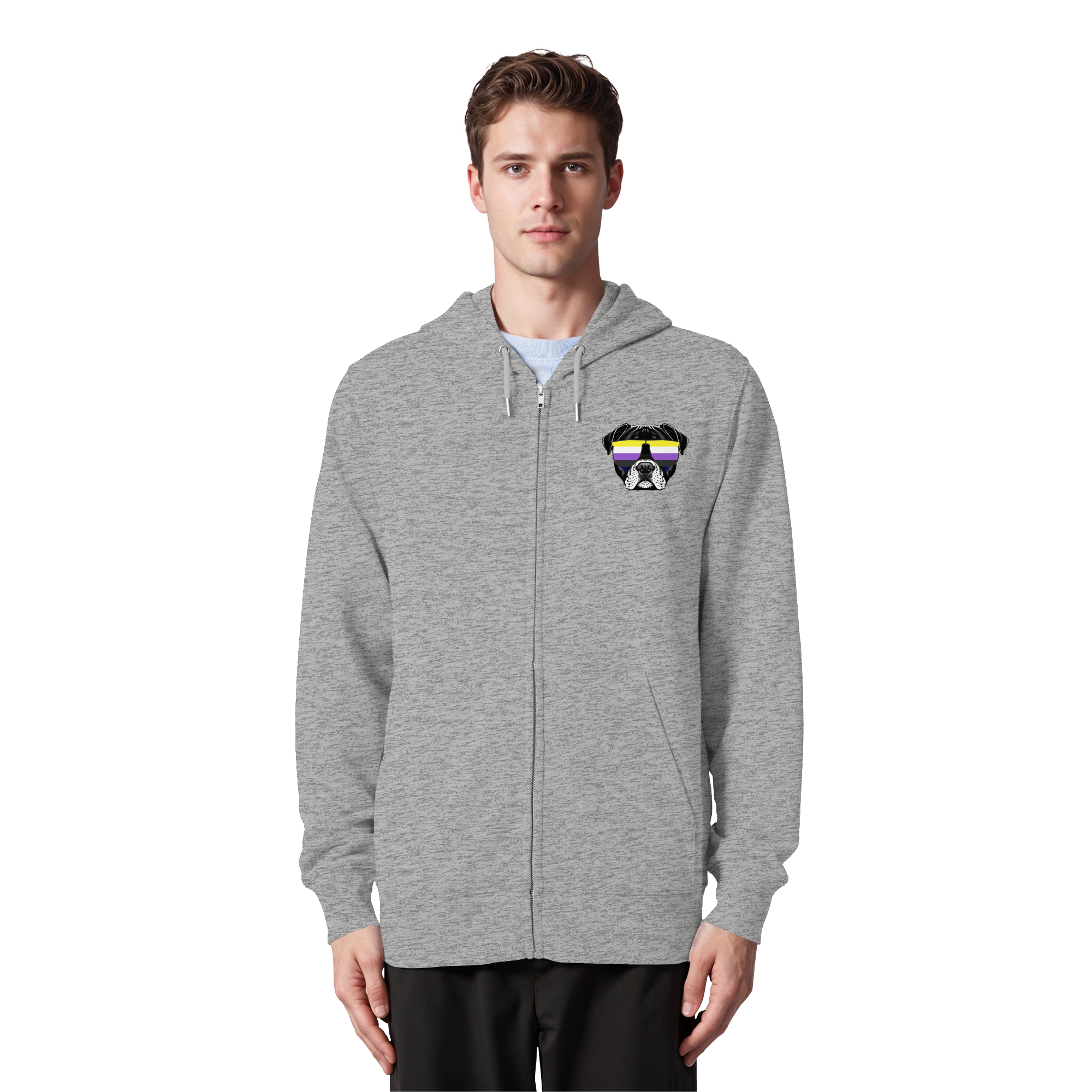 Nonbinary Doggo - Organic Zipper