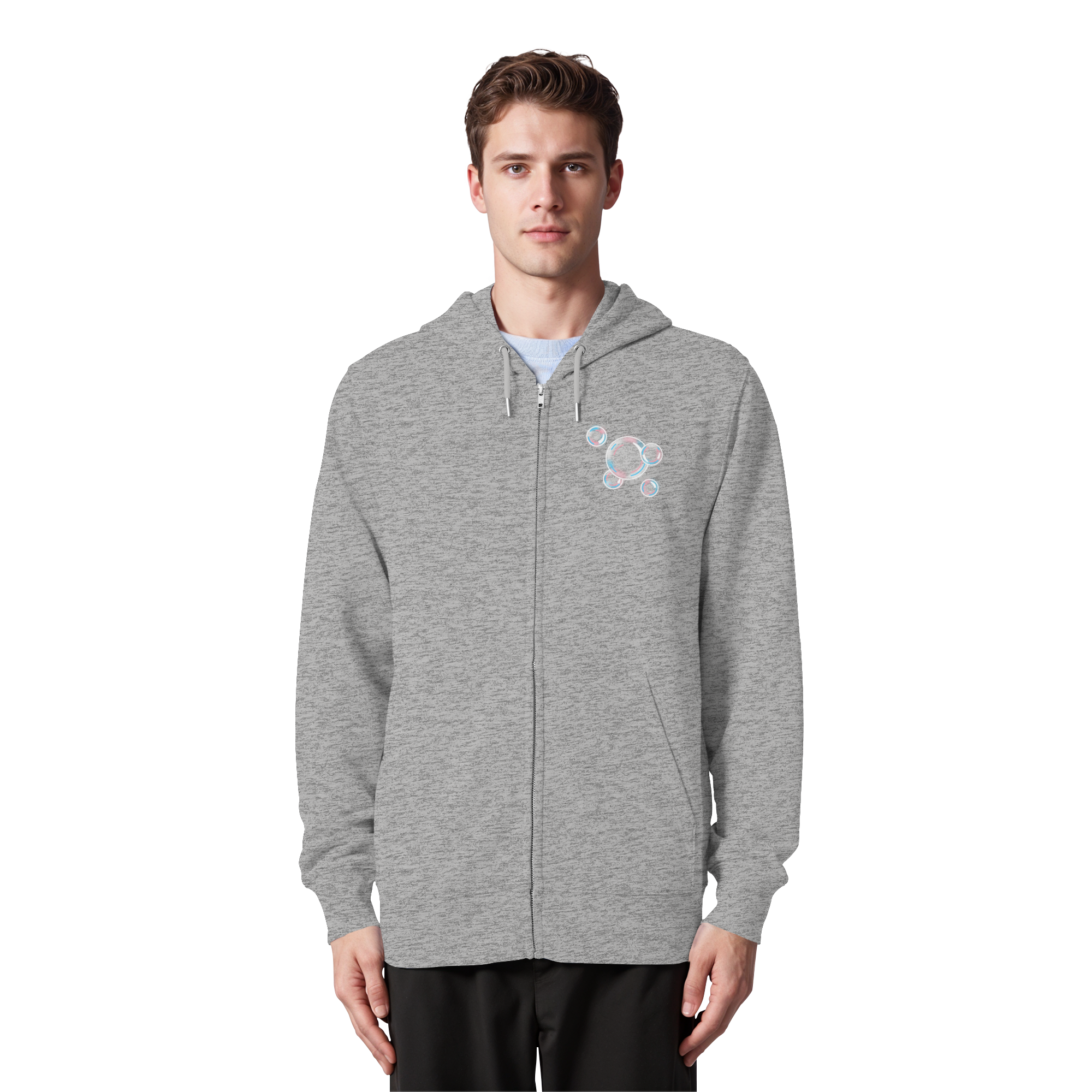 Trans Seifenblasen - Organic Zipper
