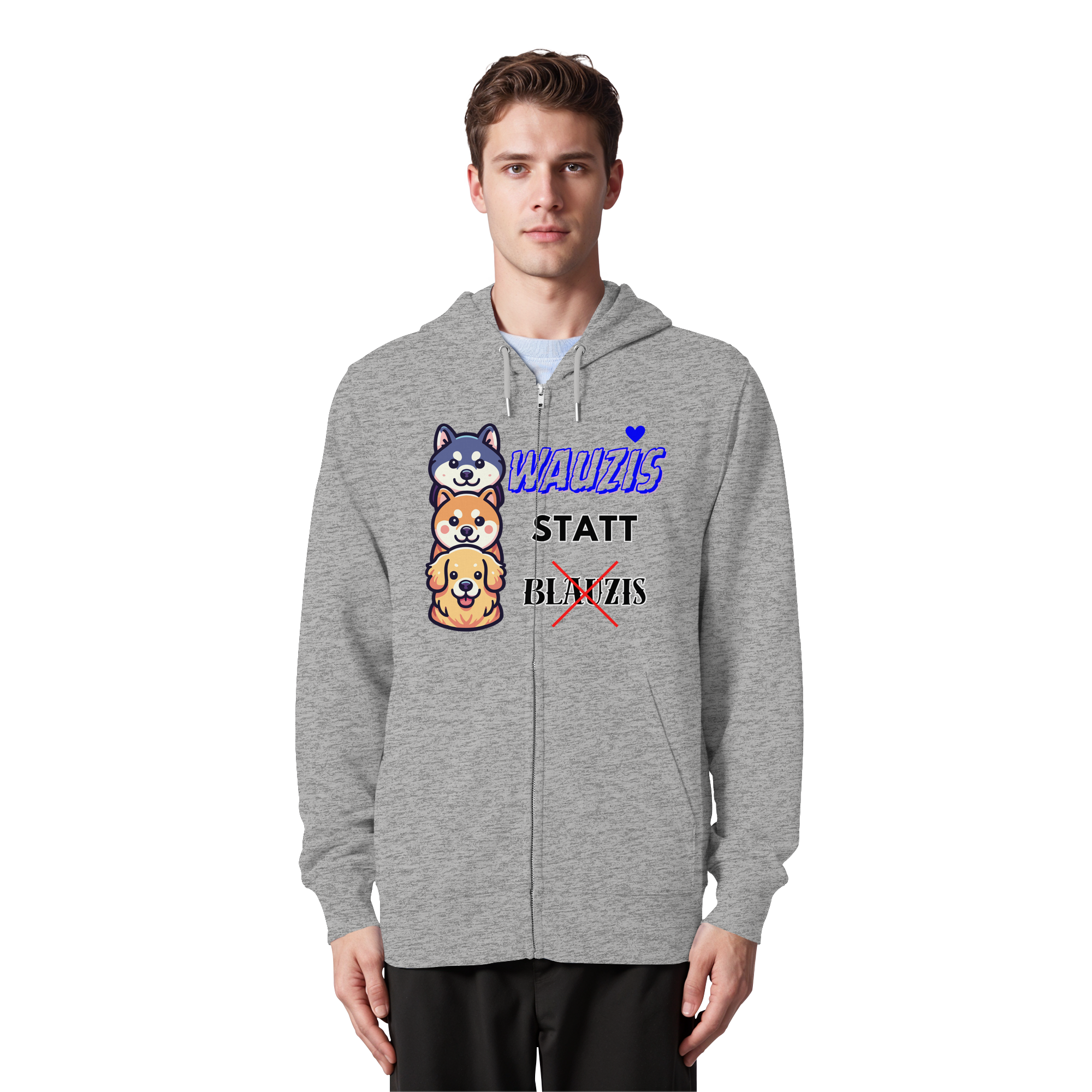 Wauzis statt Blauzis - Organic Zipper