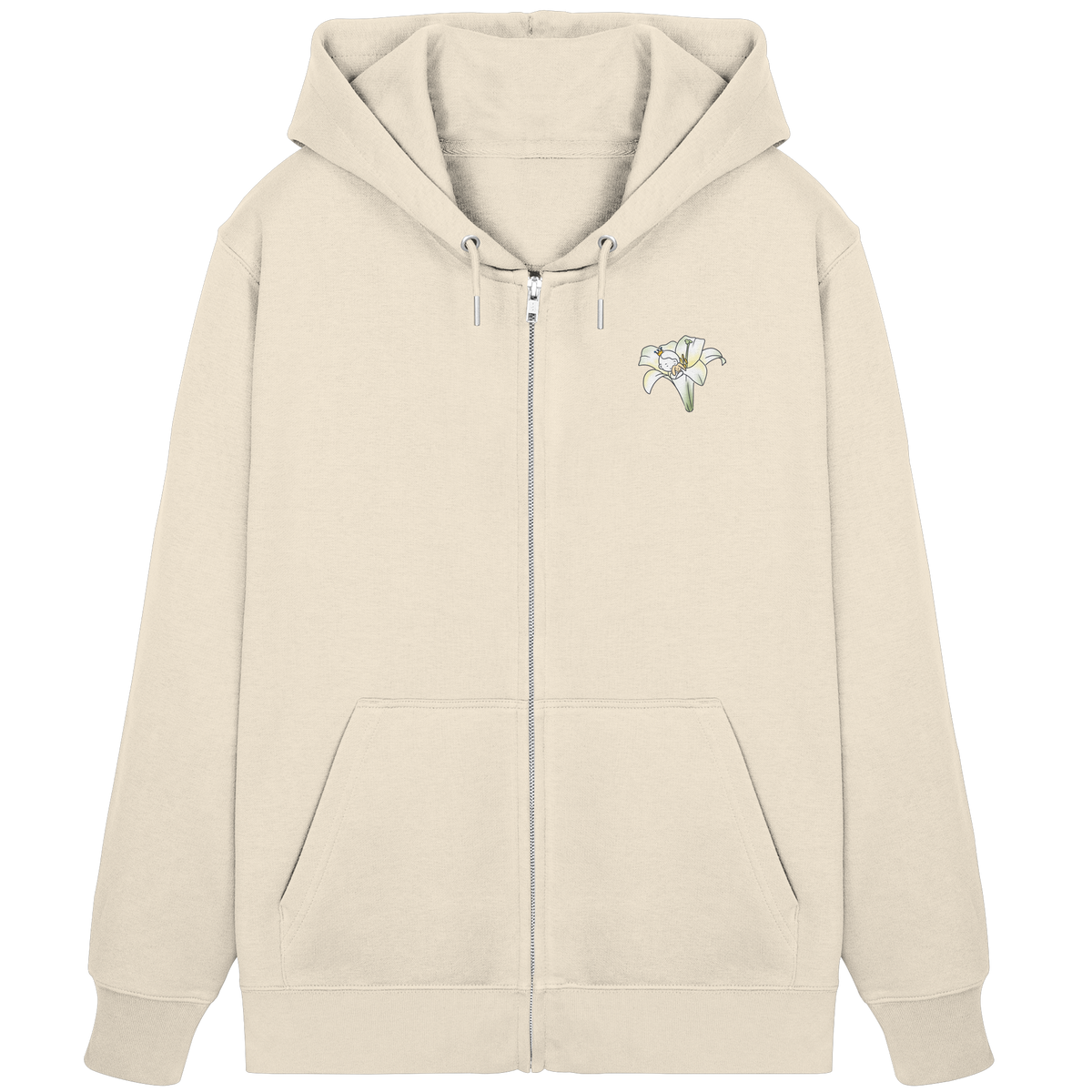 Seelenmännchen "Kuschelblume Edition" - Organic Zipper